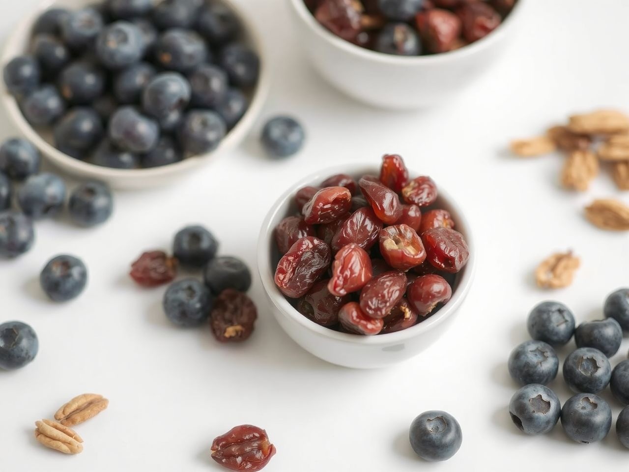 Az aszalt áfonya cukormentes diétákban is könnyen beilleszthető.