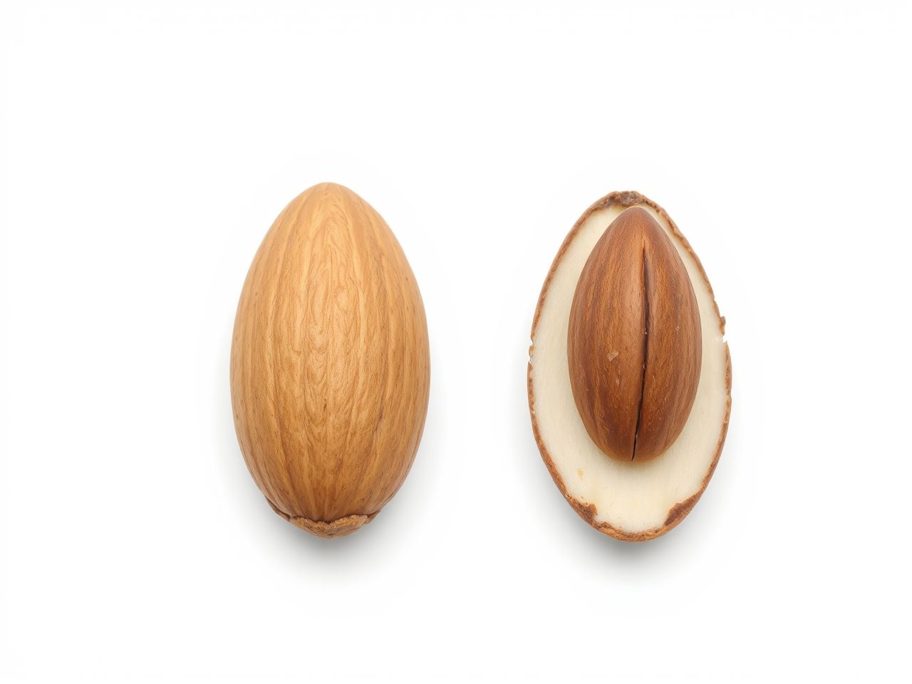 Az édes mandula biztonságos, a keserű mérgező amigralin miatt.