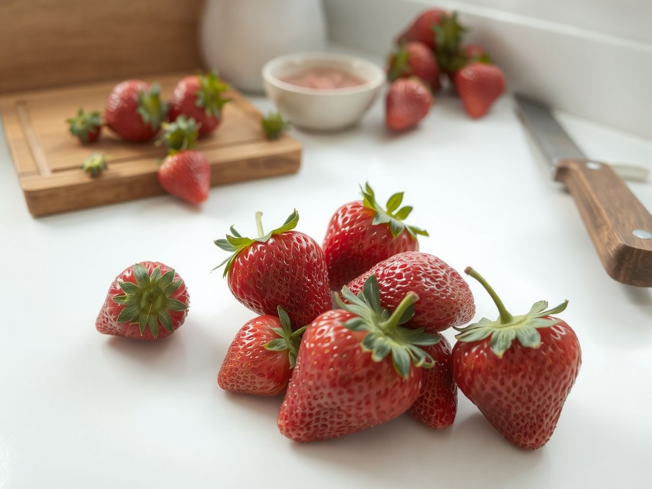 Az eper frissítő smoothie-khoz és természetes desszertekhez kiváló.