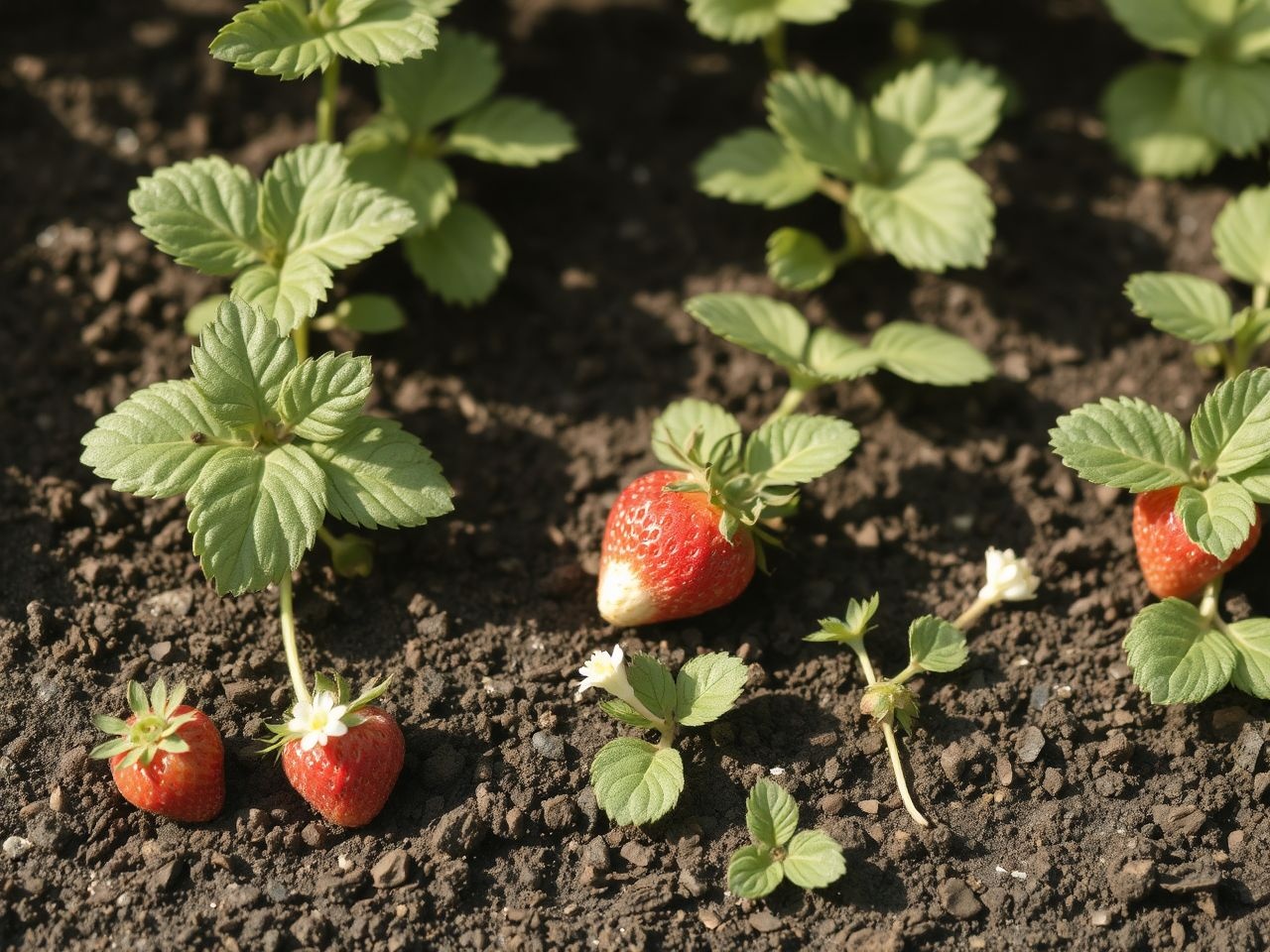 Az eper szaporítása sarjakkal egyszerű és hatékony módszer.