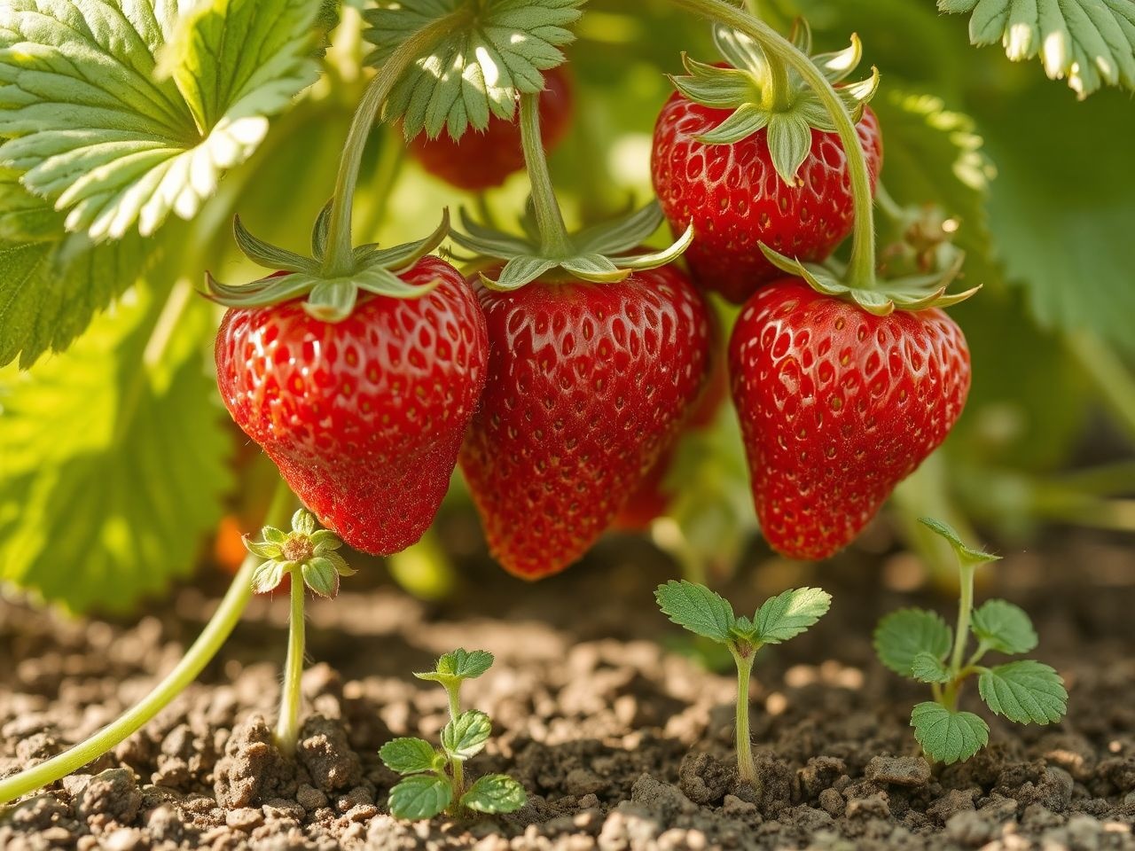 Az eper indákkal gyorsan és természetesen szaporodik.