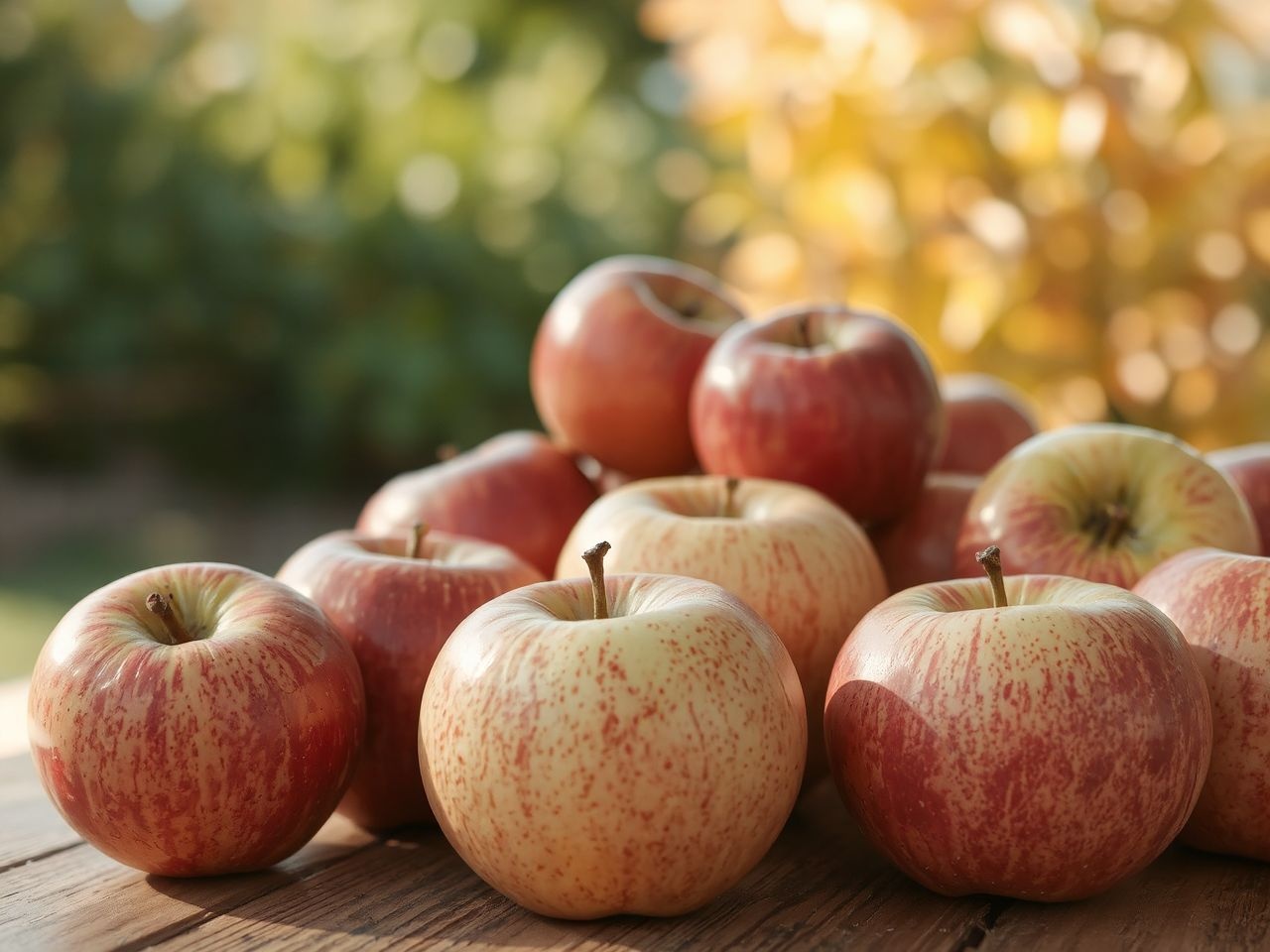 Az ősz a legjobb alkalom a gumós és piros almafajtákra.