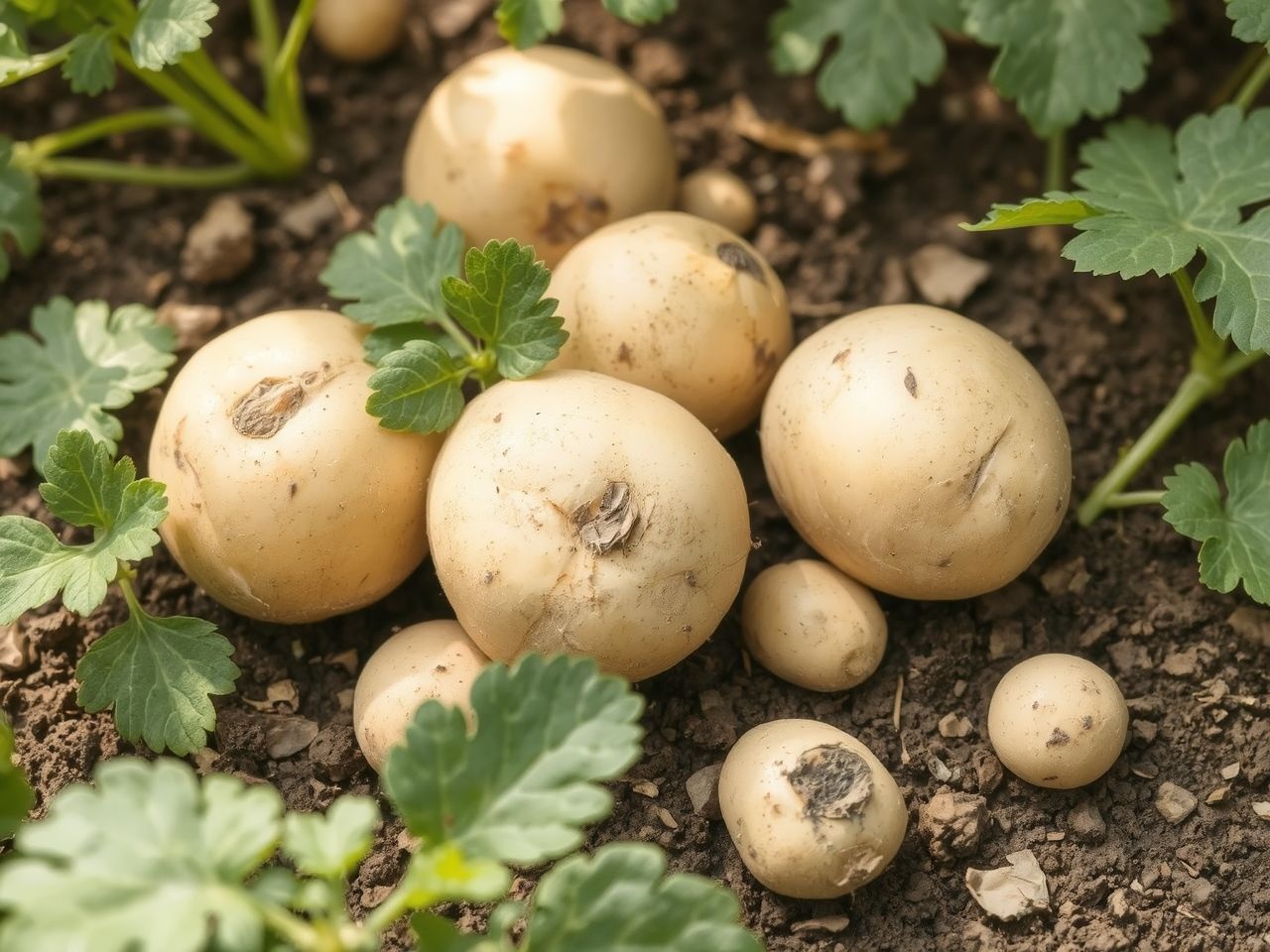 A Balatoni rózsa burgonya kiváló ellenálló a burgonyavész ellen.