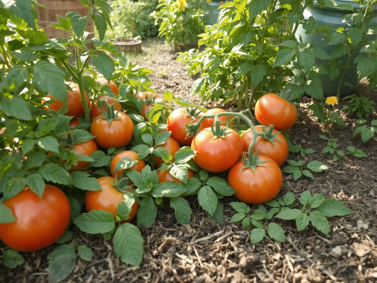 A Bikaszív paradicsom fenntartható kertészkedéshez ideális választás.