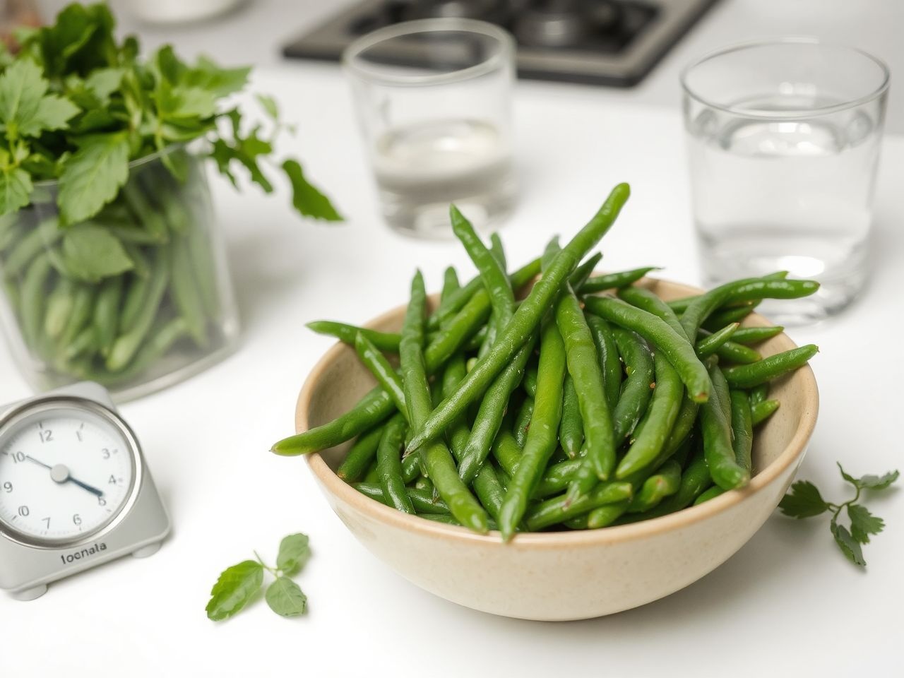 A zöldbab alacsony kalóriás, mégis hosszú teltségérzetet biztosít.