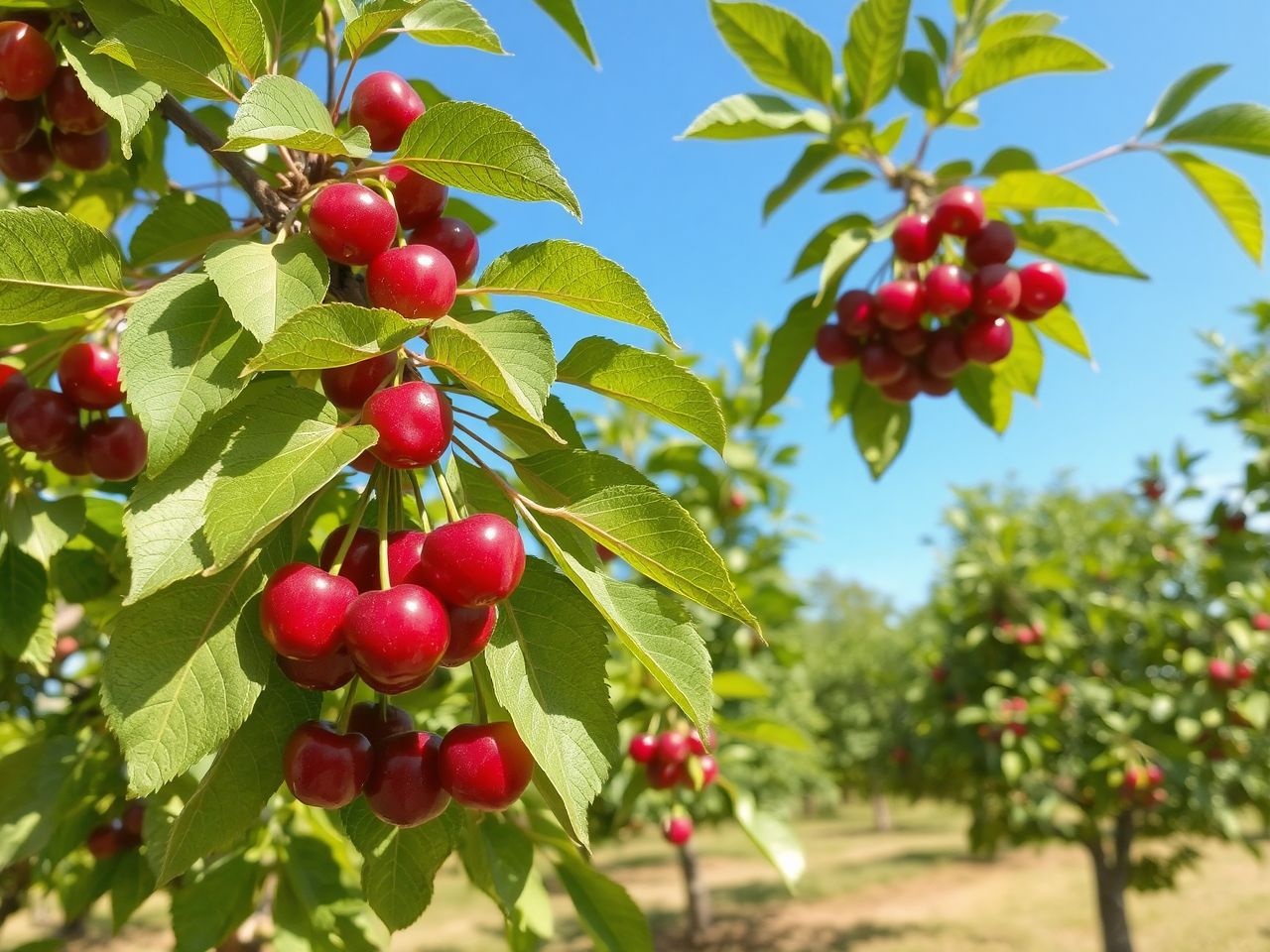 A rezisztens cseresznyefajták minimalizálják a permetezési igényt.