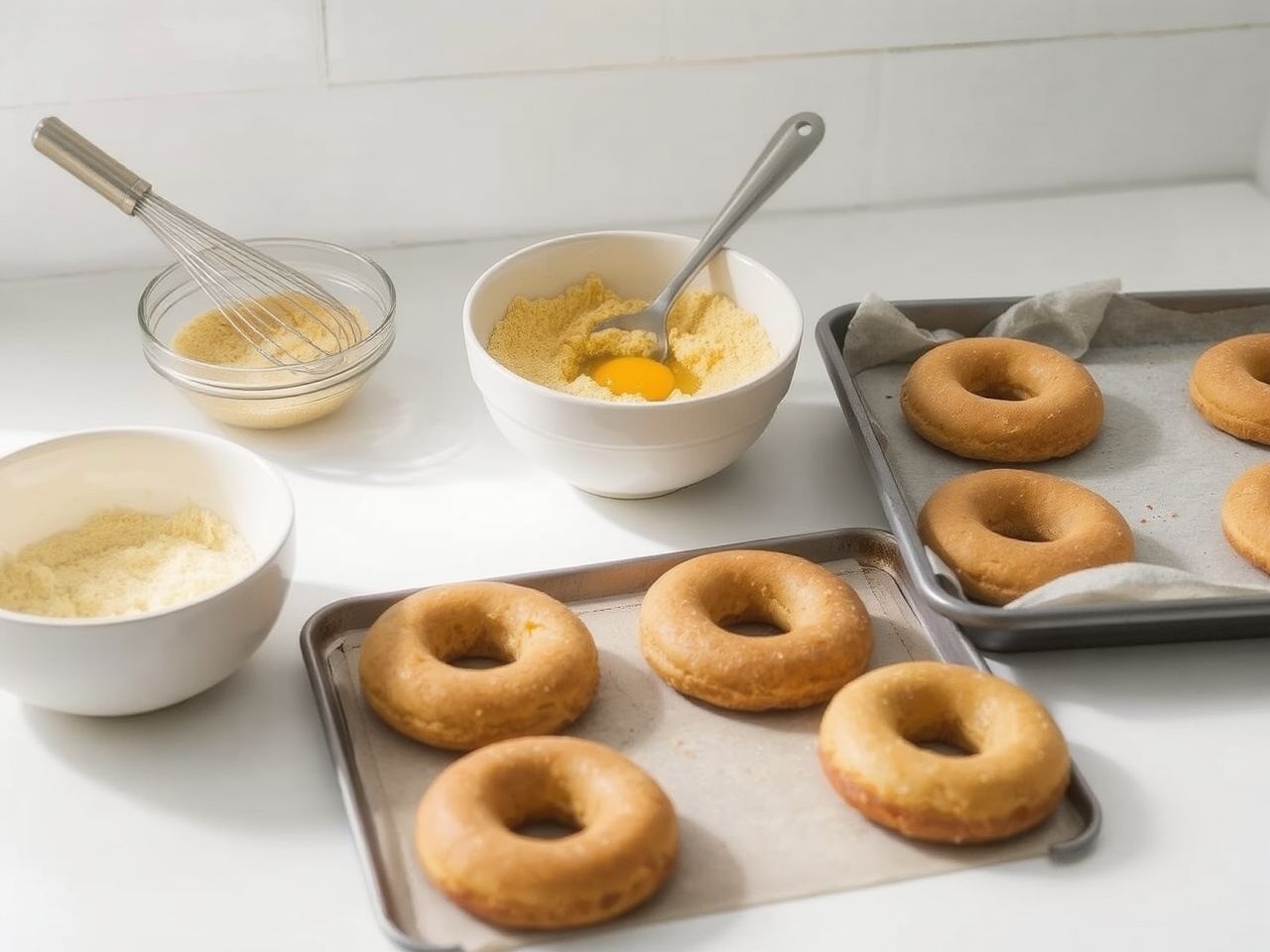 A kukoricaliszt gluténmentes alternatívát kínál sokféle süteményhez.