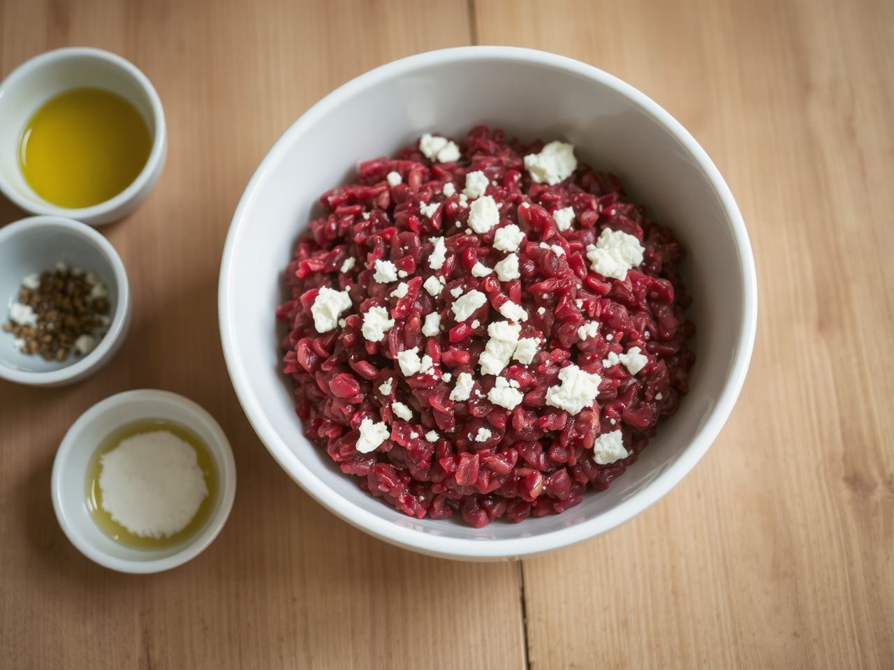 A túlzásba vitt cékla elnyomhatja a feta ízét.