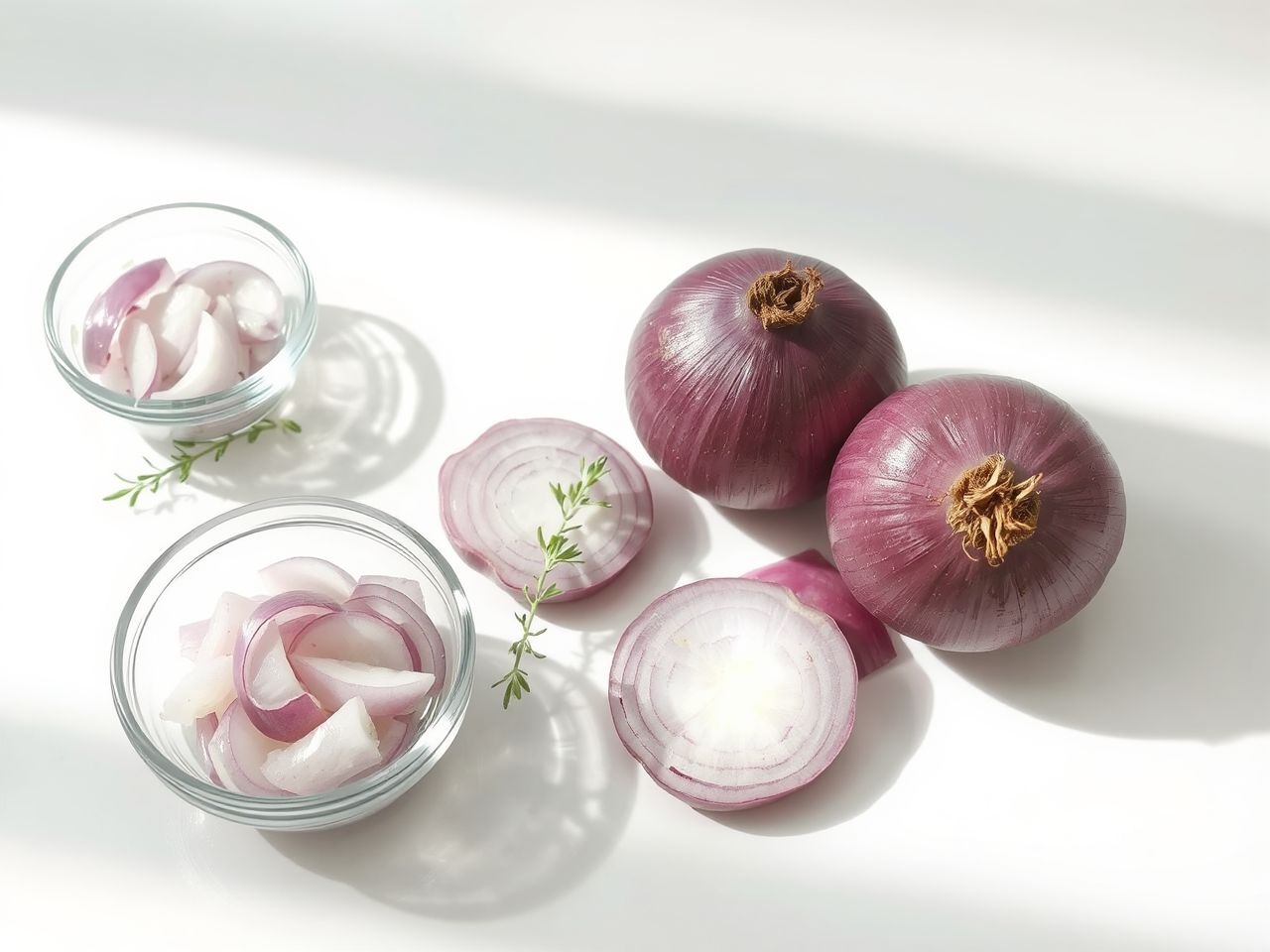 A lilahagyma antioxidánsai segítenek gyulladások csökkentésében.