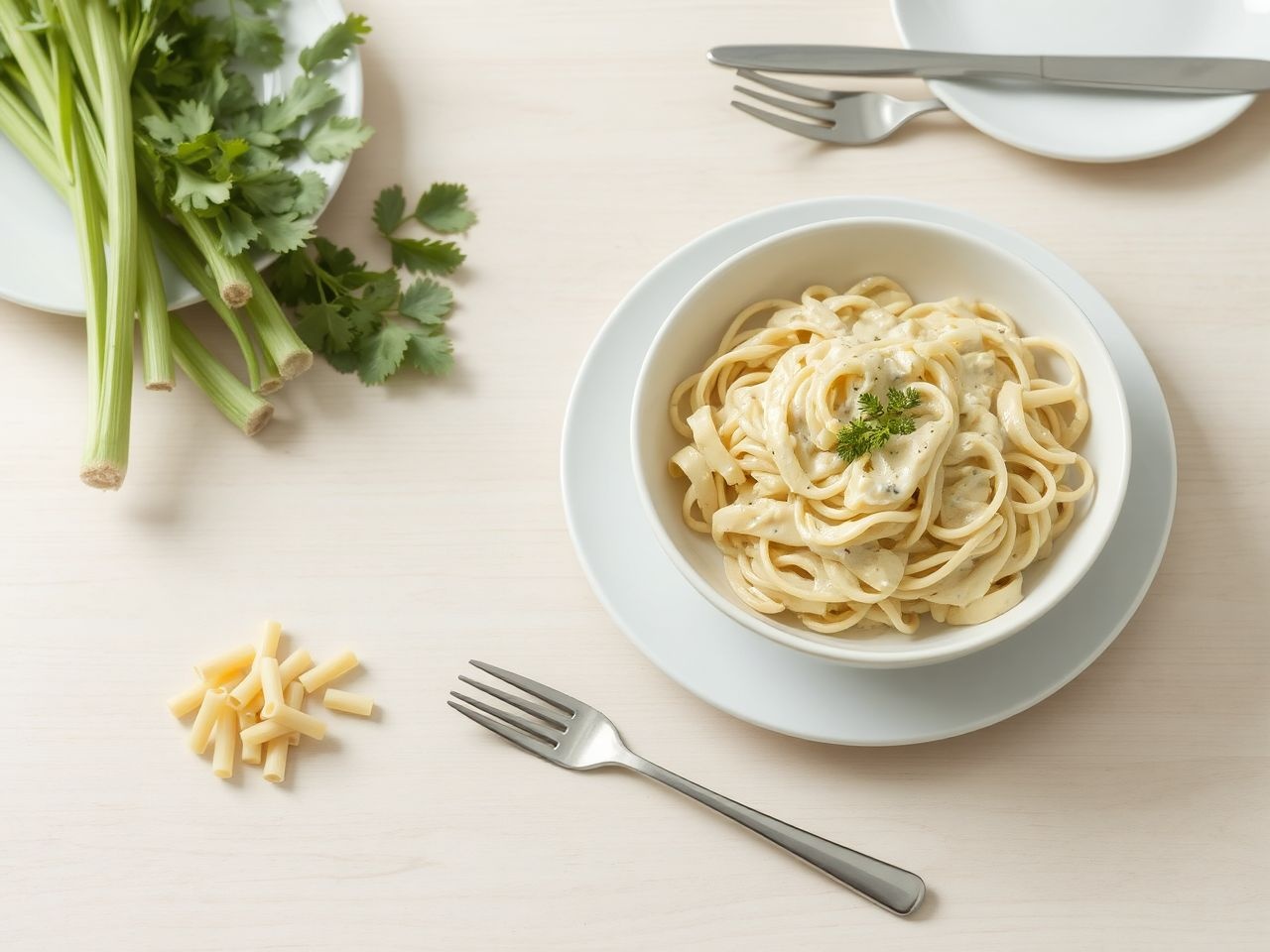 A krémes zelleres tészta gyors, tápláló és könnyen variálható.