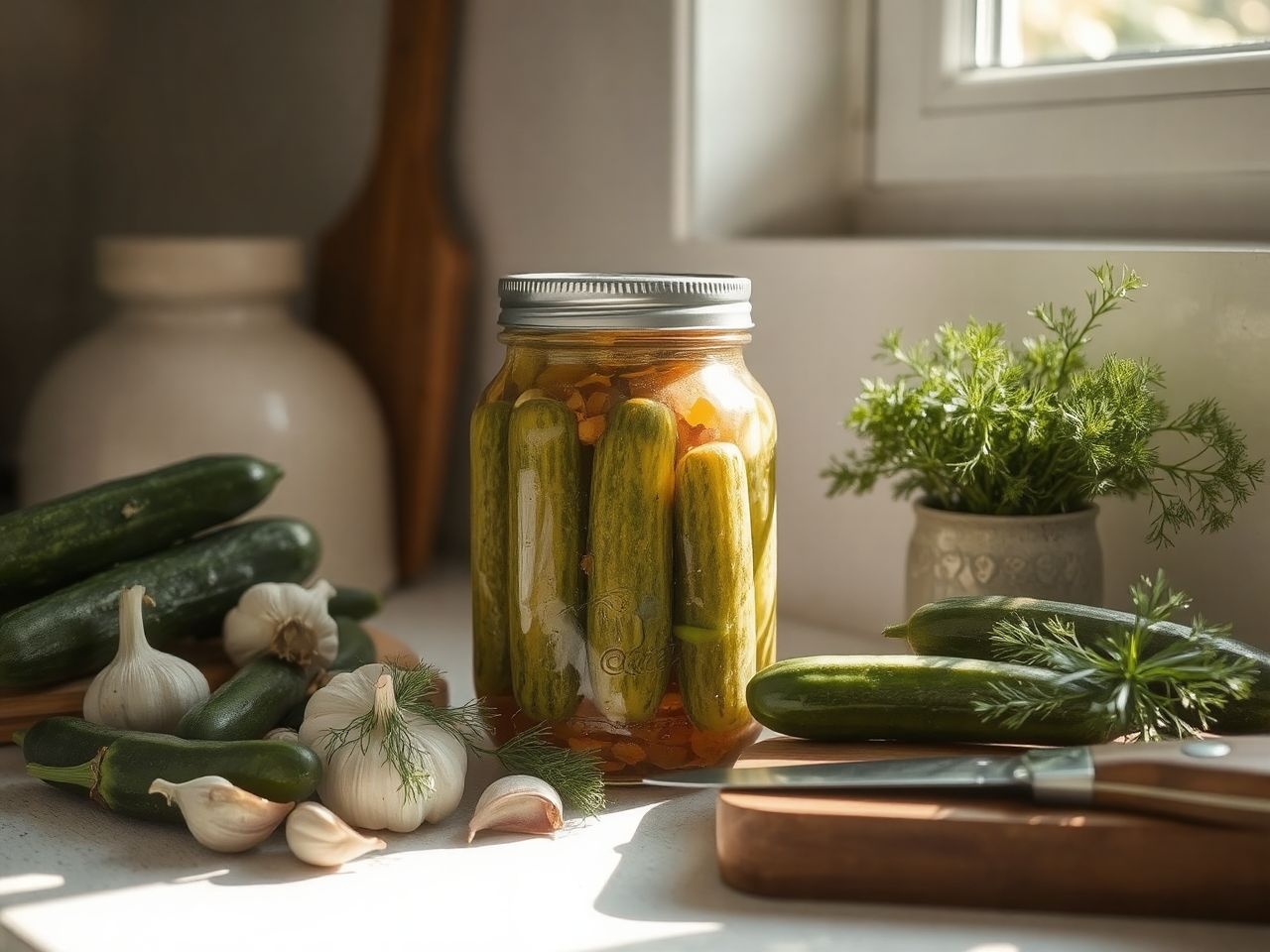 A kovászos uborka savanyúságként, salátákban és szendvicsekben is kiváló.