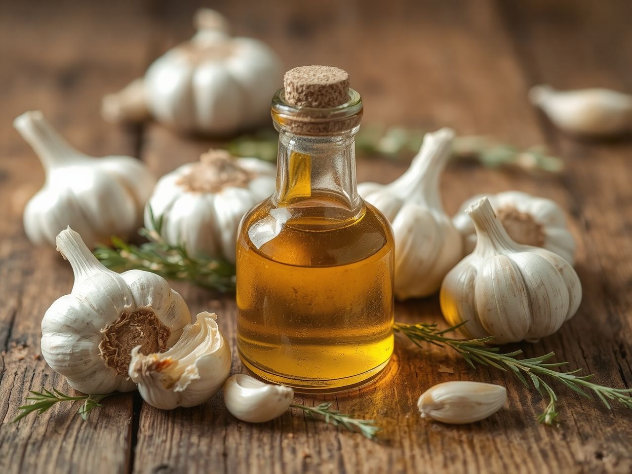 A fokhagymaolaj fokozza a mediterrán ételek ízvilágát.