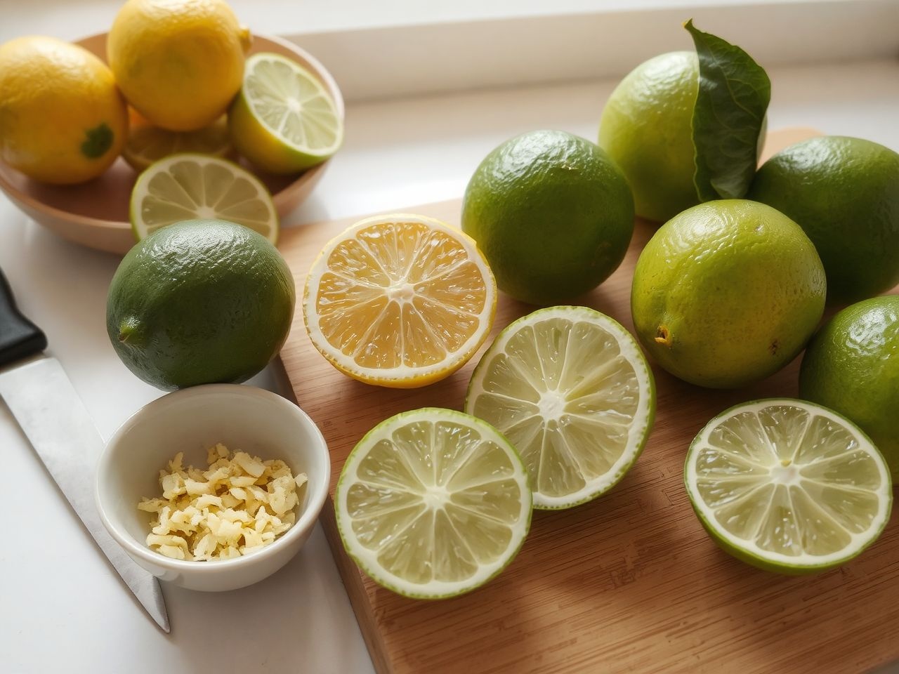 A lime frissítő, a citrom intenzívebb ízt kölcsönöz ételeknek.