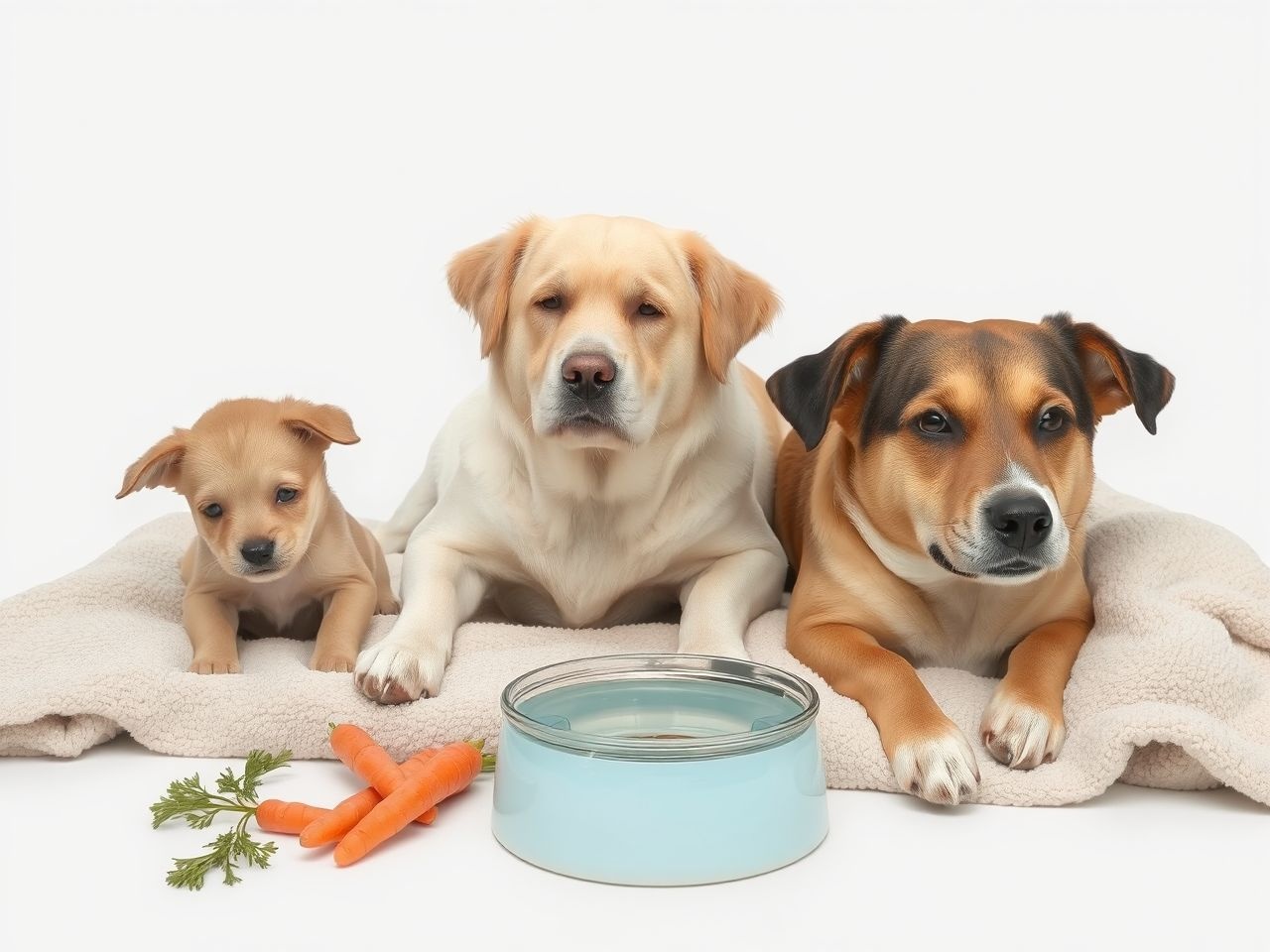 Idősebb kutyáknak kevesebb sárgarépát ajánlott adni.