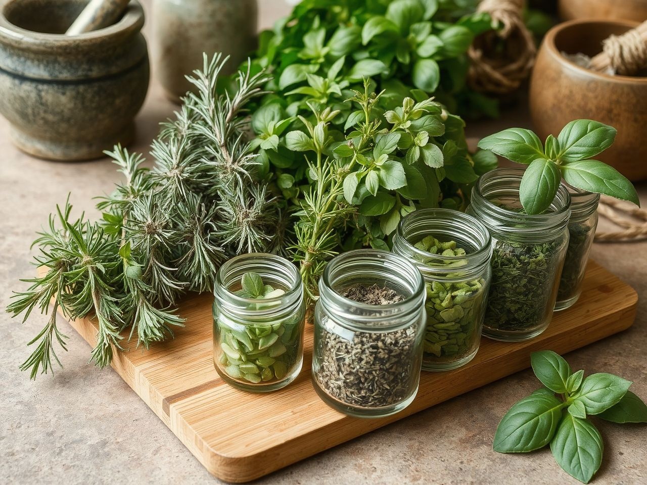 A szárítás előtt a fűszernövényeket árnyékban szárítsd.