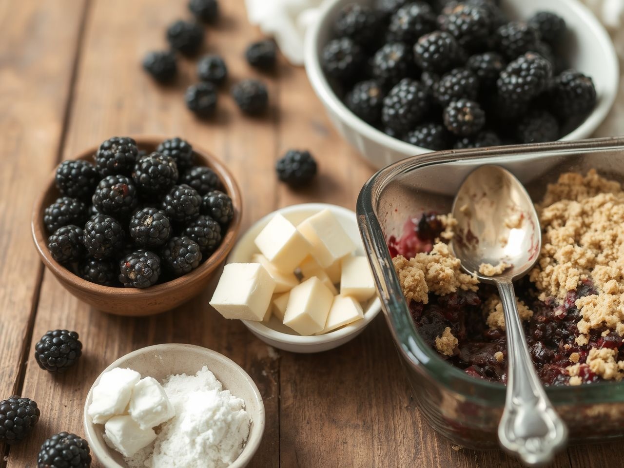 A szedres morzsasüti titka a ropogós, tökéletes morzsa.