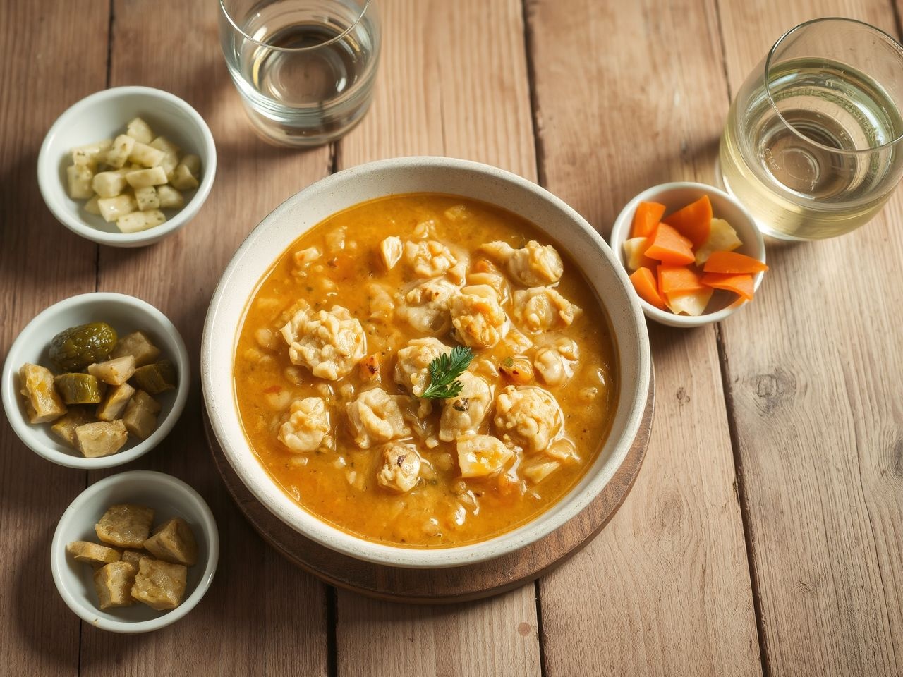 A káposztás rizs kiválóan illik savanyúsághoz és friss tejhez.