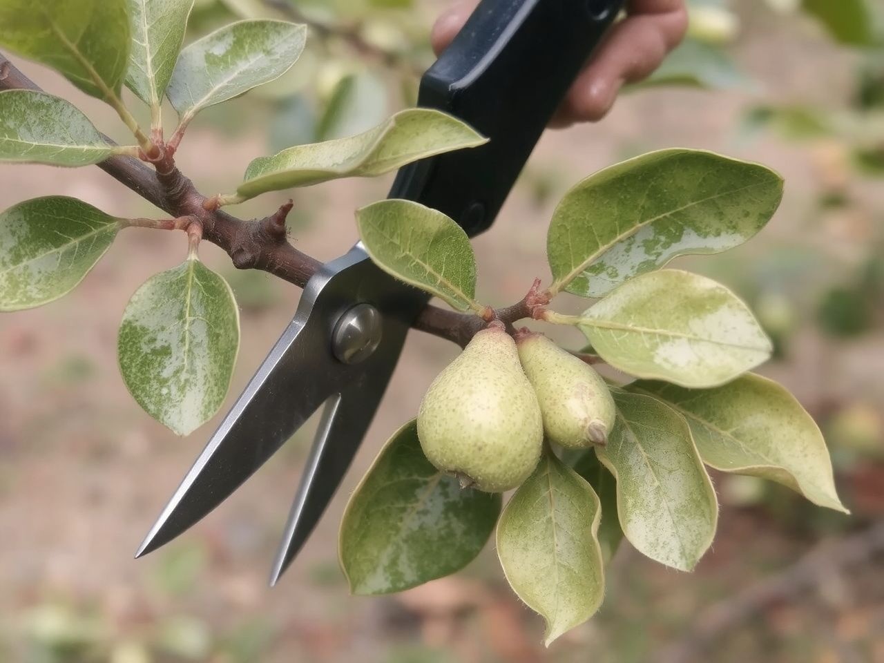 A rendszeres metszéssel a körtéfa egészségesen terem.