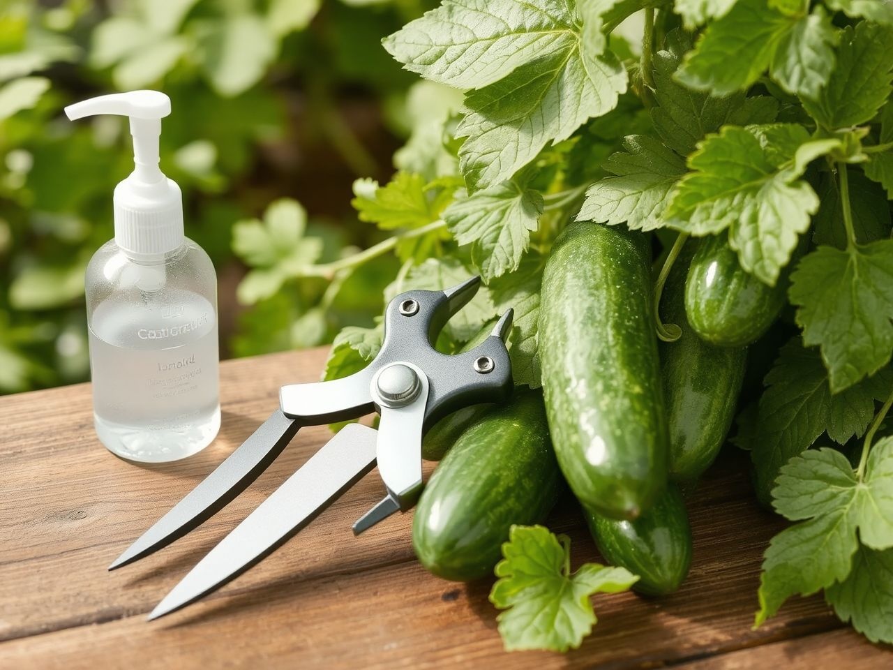 Éles, fertőtlenített eszközökkel előzzük meg a növény fertőzéseit.