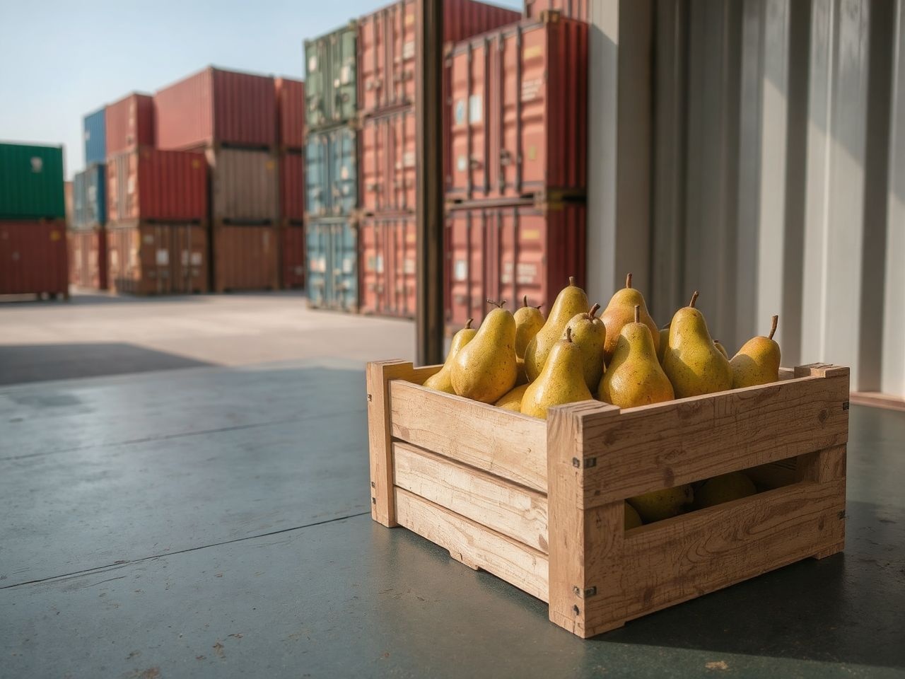 A globális kereskedelem jelentősen alakítja a körte árát.
