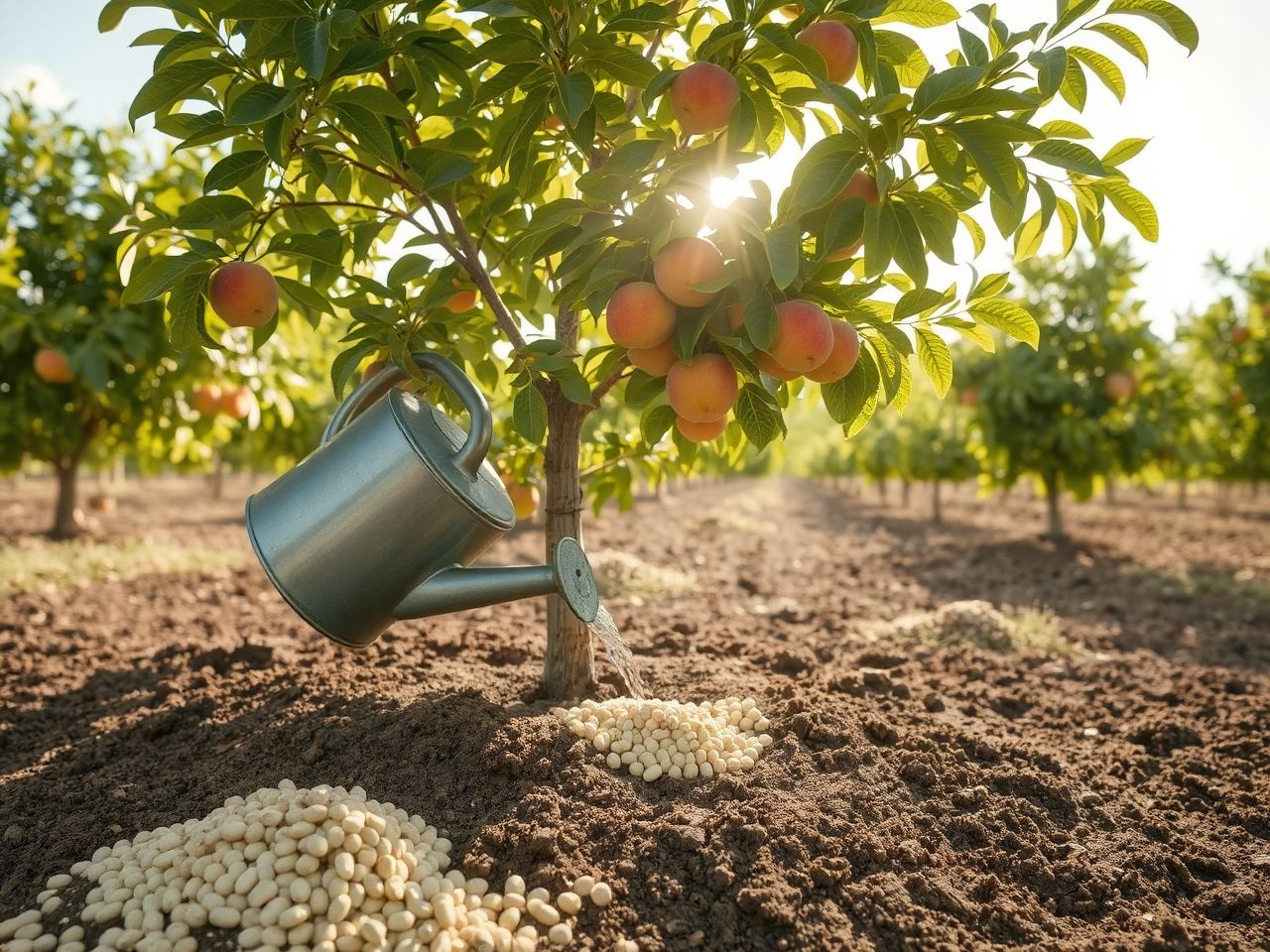 A rendszeres öntözés és tápanyag-utánpótlás garantálja a bőséges termést.