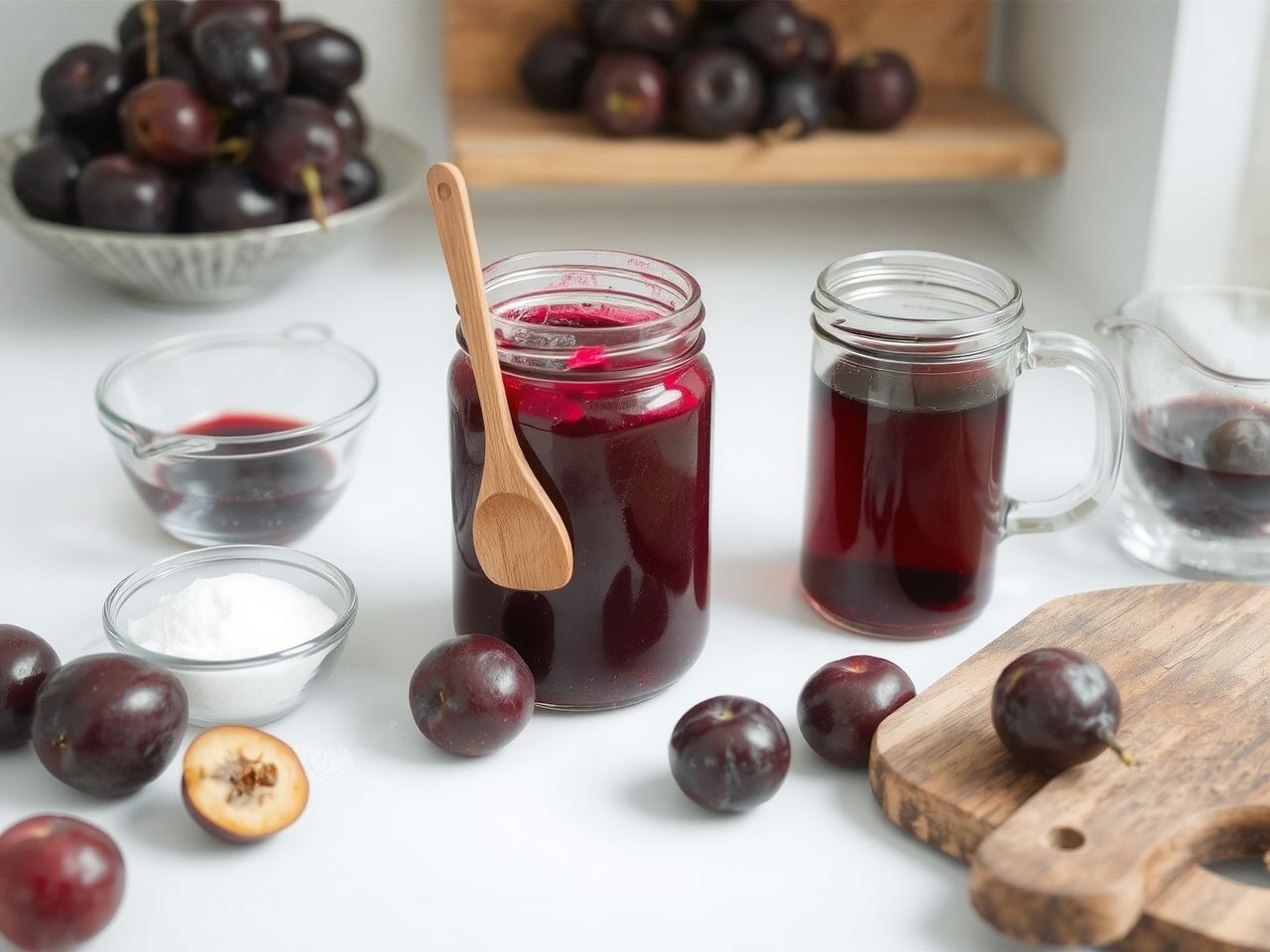 A vörösbor mélyíti a szilvazselé karakteres ízét.