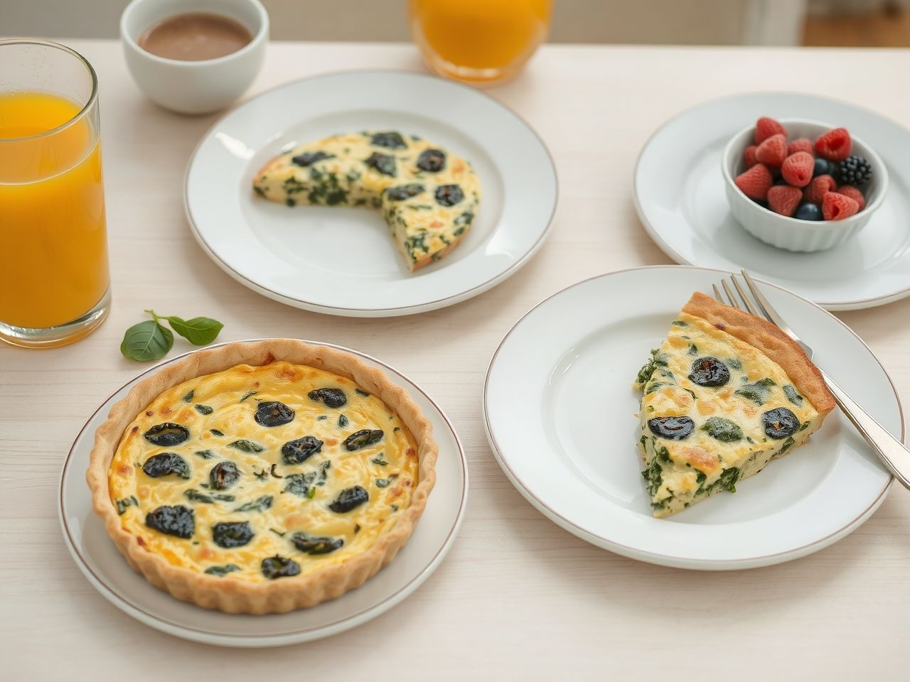 A spenótos reggeli energiával tölti fel a napindítást.