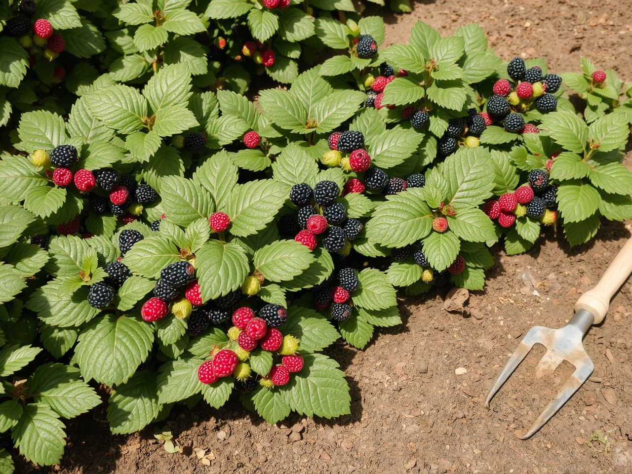 A szederfajták közül a törpe növekedésűek kertbe ideálisak.