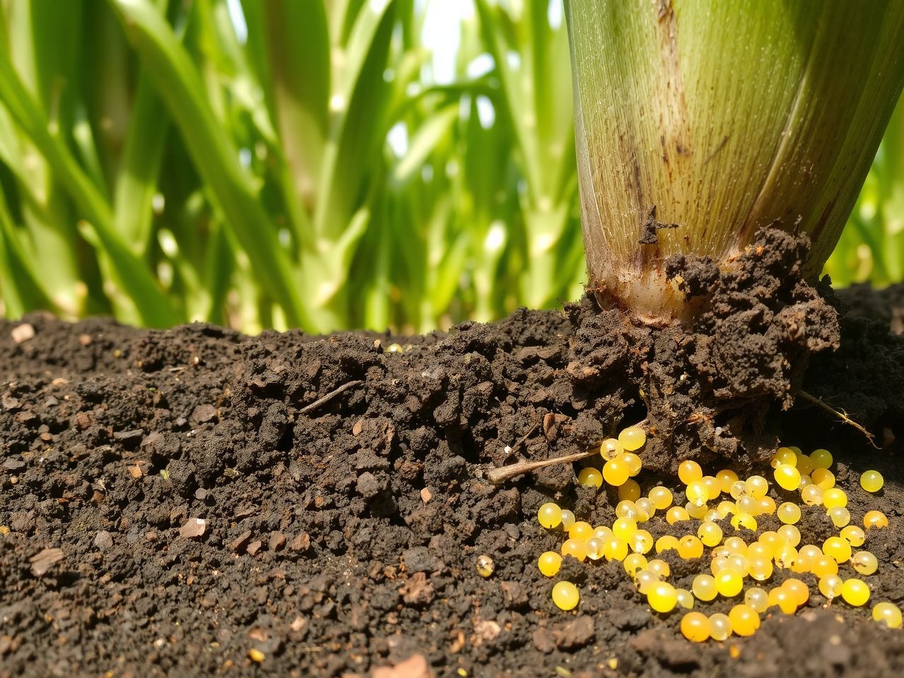 A megfelelő tápanyag-utánpótlás garantálja a bőséges kukoricatermést.