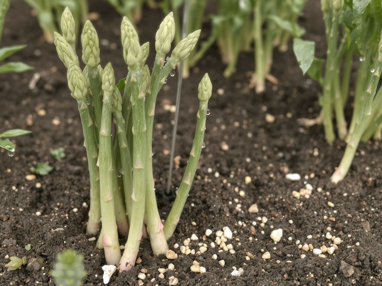 A megfelelő tápanyag és öntözés erősíti a spárga ellenállását.