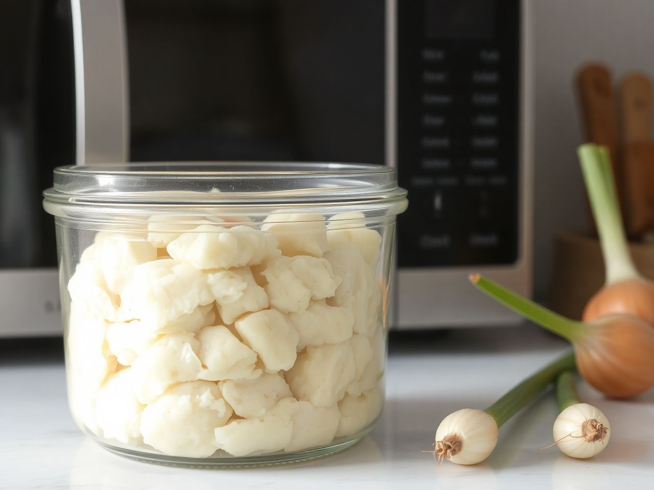 A burgonyát légmentesen tárolva és lassan újramelegítve marad friss.