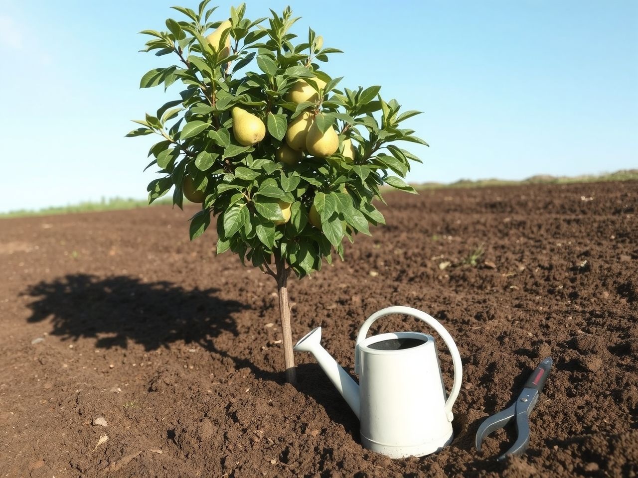 A Kieffer körte ültetése tűző naptól védett helyen ajánlott.