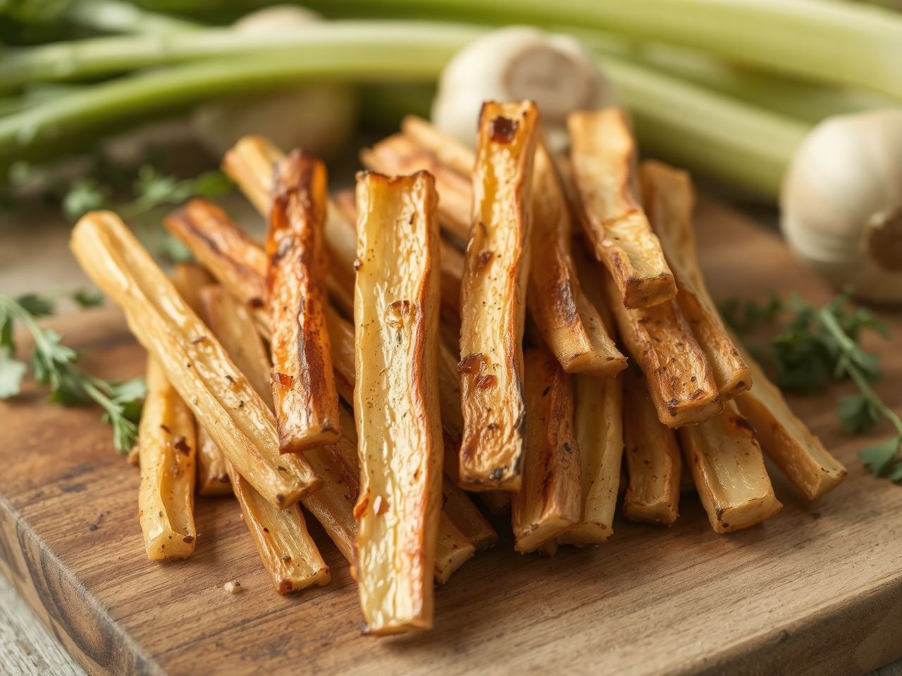 A zellergyökér gazdag rostokban és kiváló ízű alternatíva.