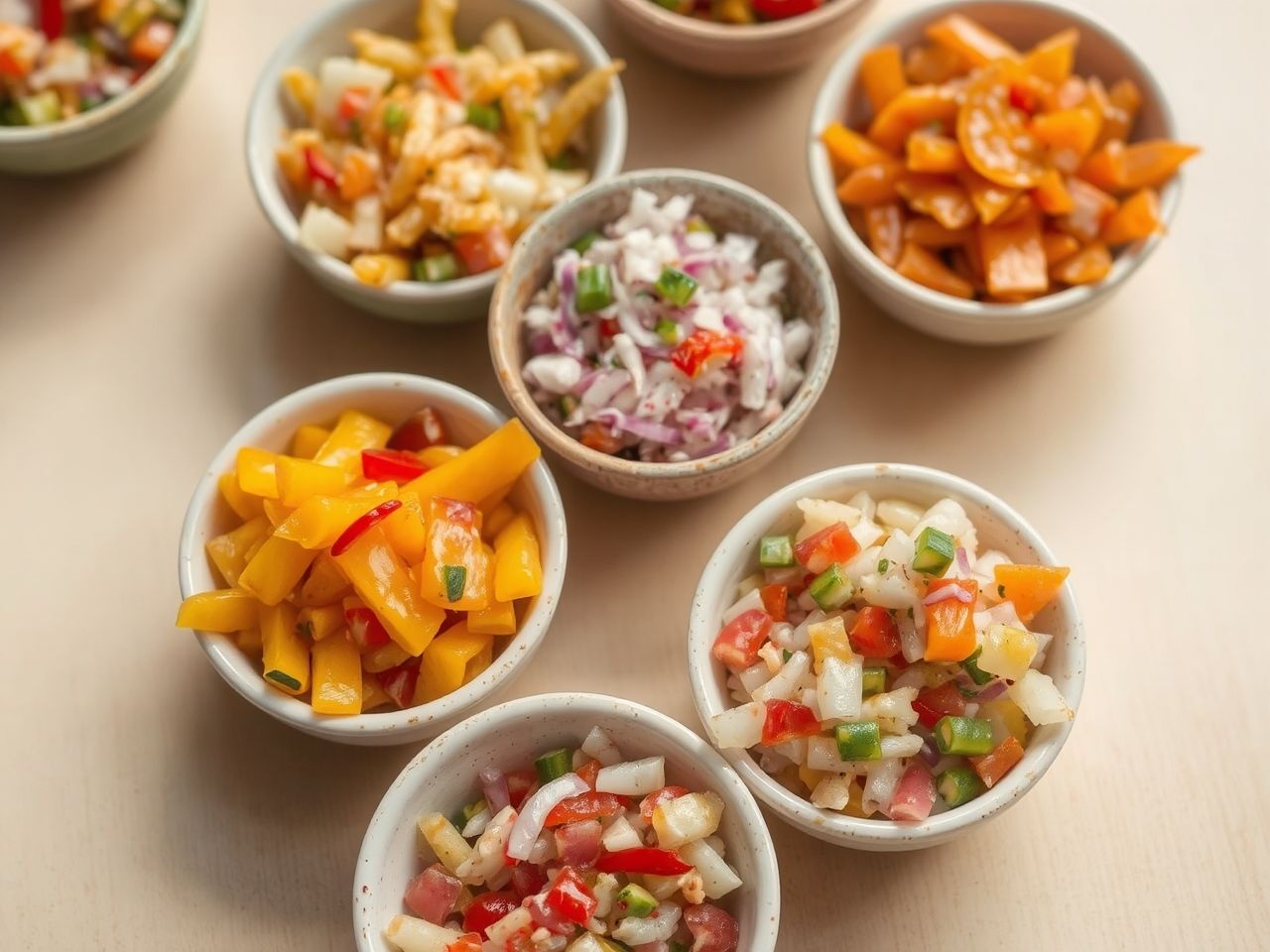 A különböző ecetek izgalmas ízvariációkat eredményeznek.