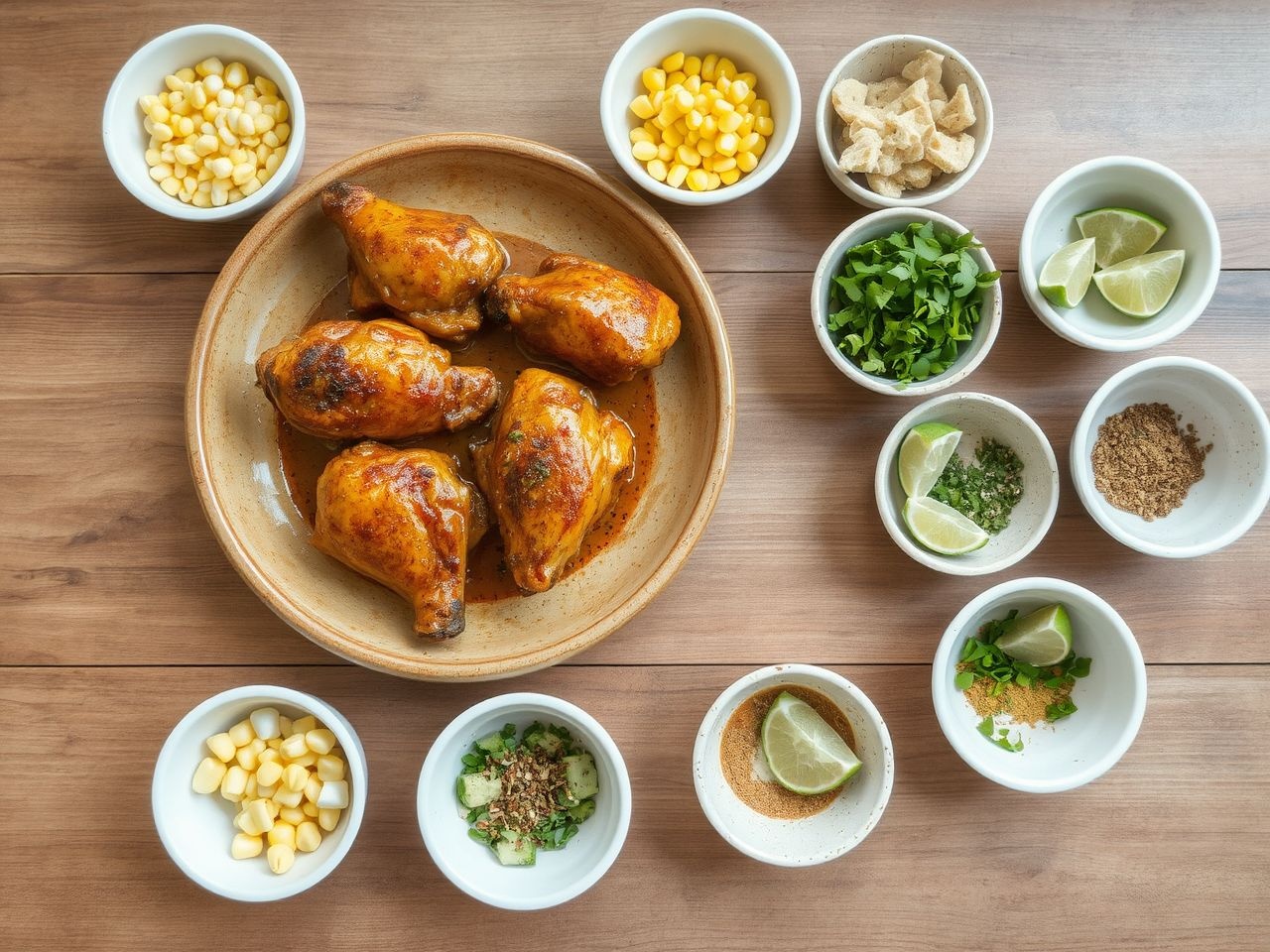 Kukoricaliszttel gazdagítva még ropogósabb lesz a csirke.