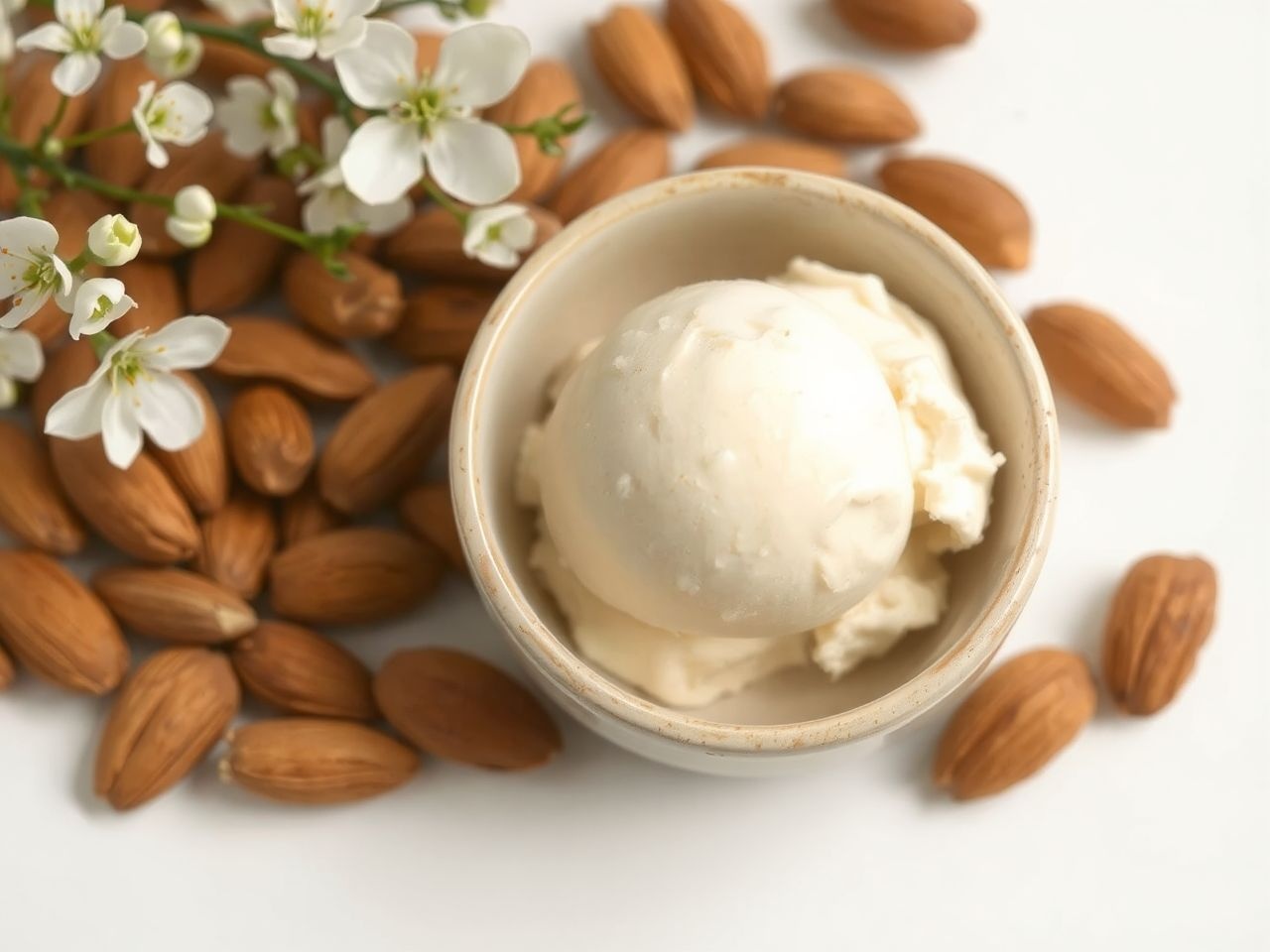 A vegán mandula fagyi laktózmentes, tápláló és frissítő választás.