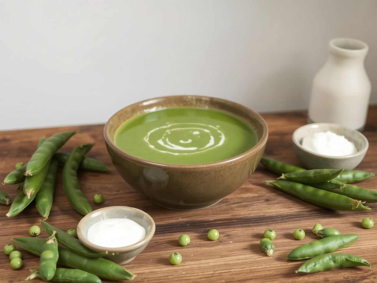 A zöldborsóleves gazdag vitaminokban, egészséges gyermekeknek és felnőtteknek.