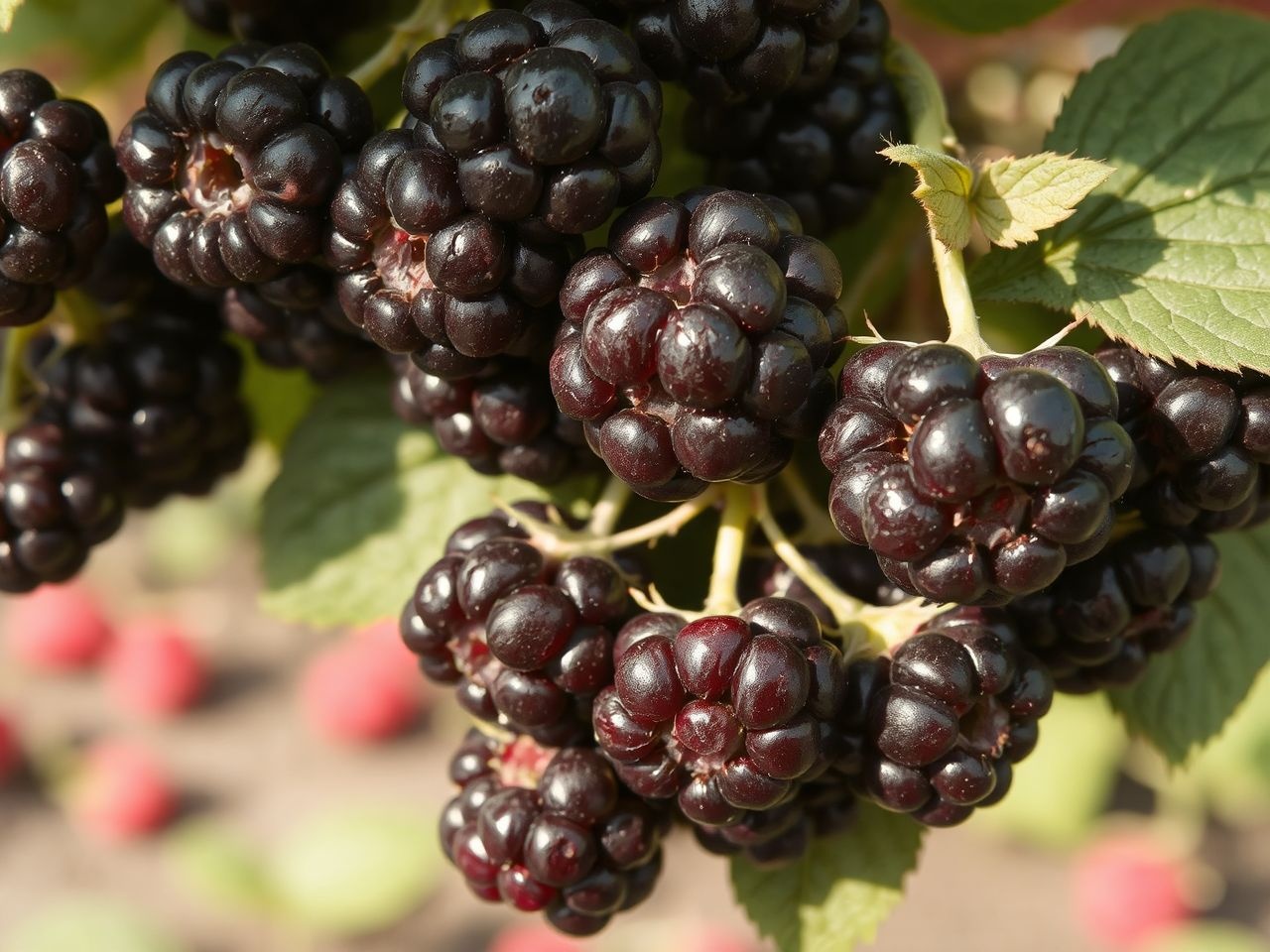 A Black Jewel fekete málna eredetileg Észak-Amerikából származik.