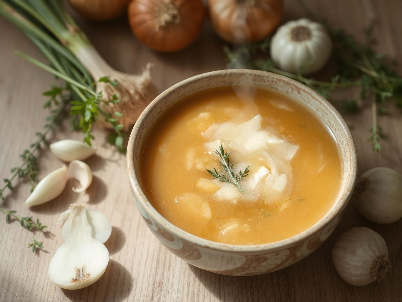 A hagymaleves gazdag antioxidánsokban, erősíti az immunrendszert.