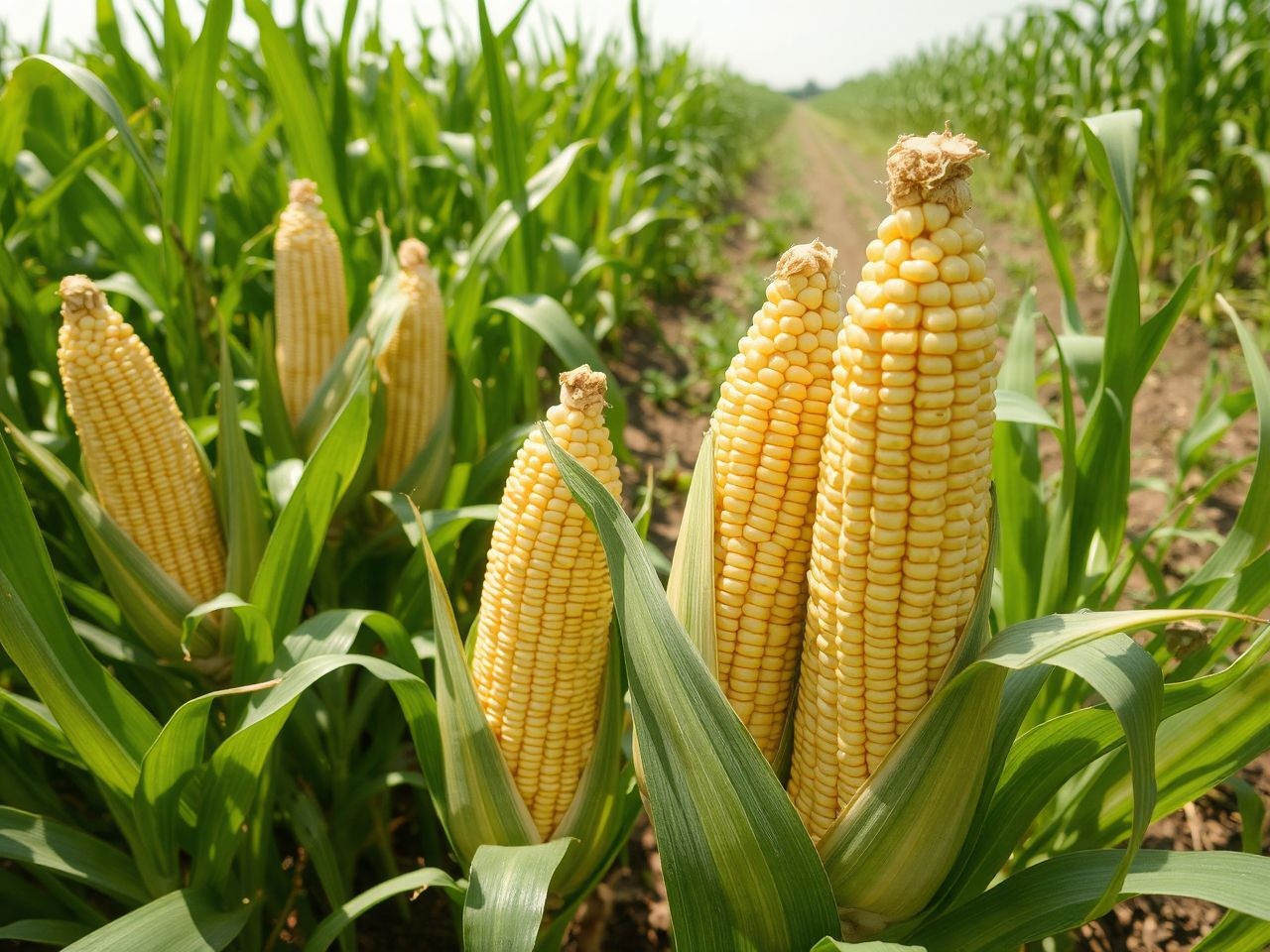 A kukorica a globális élelmezés fenntartható energiaforrása.