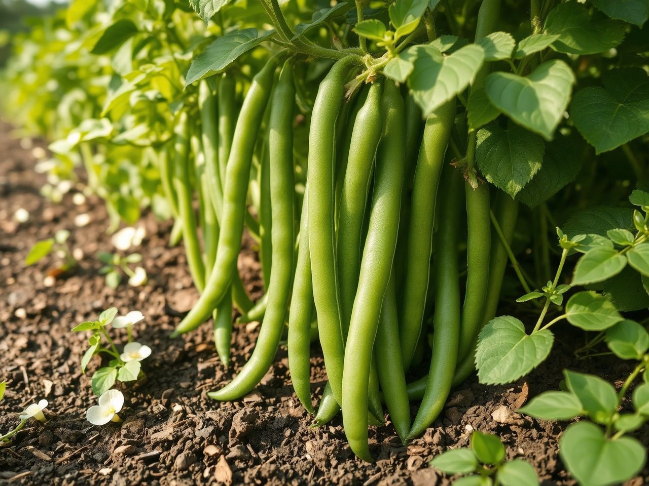 A méteres zöldbab termesztése tápanyagban gazdag talajt kíván.