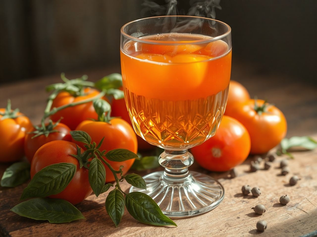 A paradicsom pálinka egyedi ízvilága friss, fűszeres aromákat rejt.