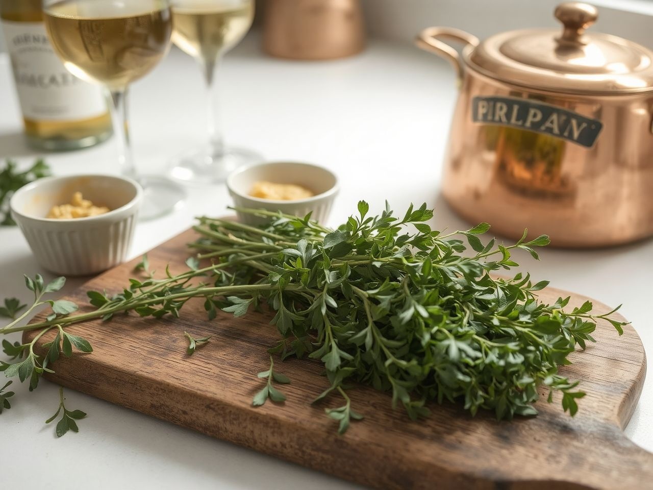 A tárkony elengedhetetlen a francia béarnaise szószban.