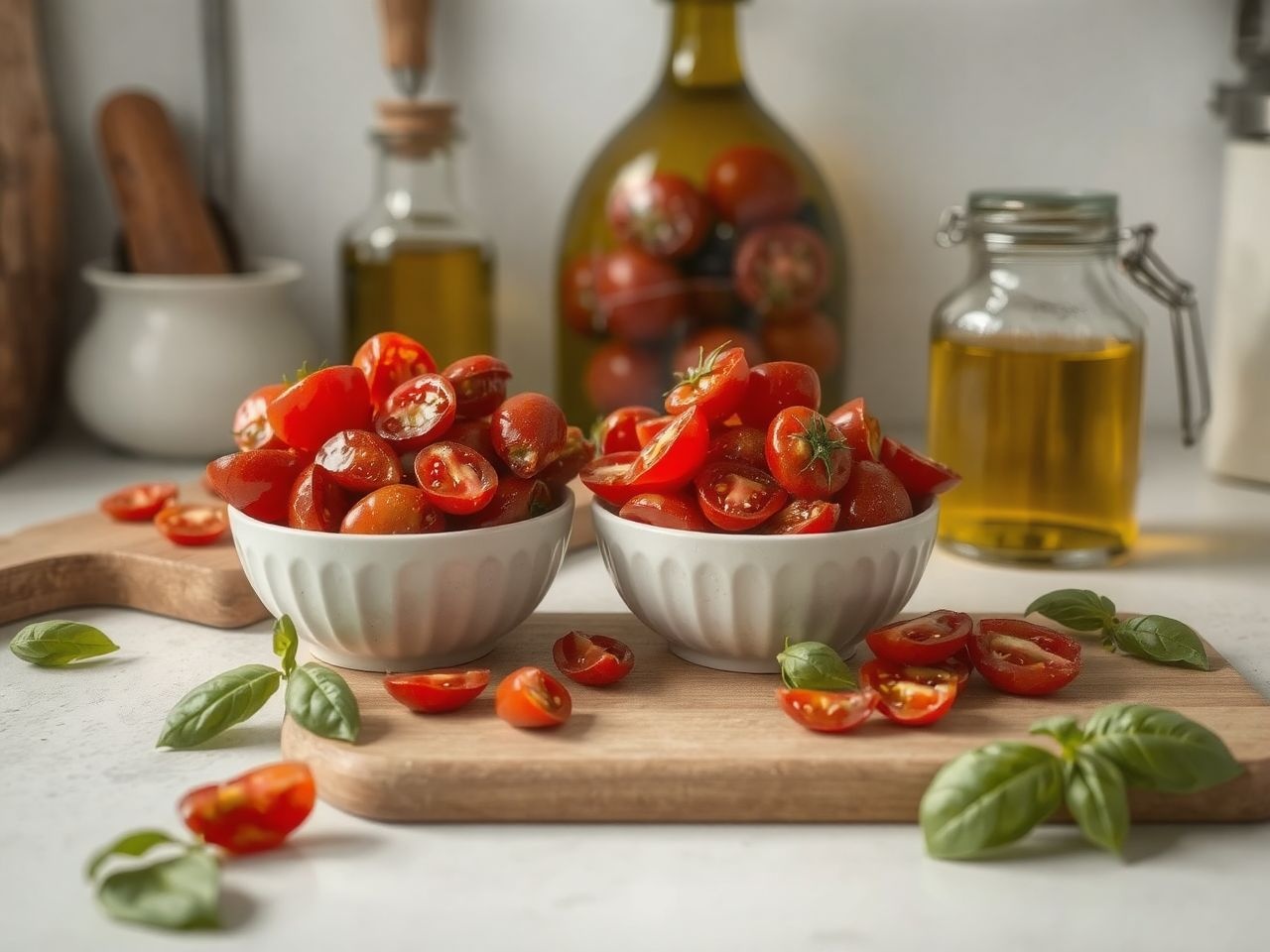 Az aszalt paradicsom gazdag ízt ad salátáknak és tésztáknak.