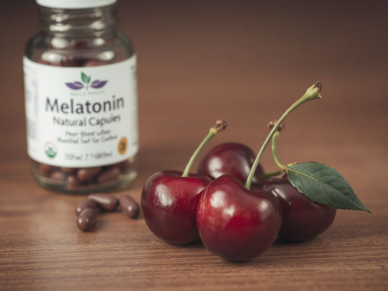 A cseresznye természetes melatonint tartalmaz az alvásért.