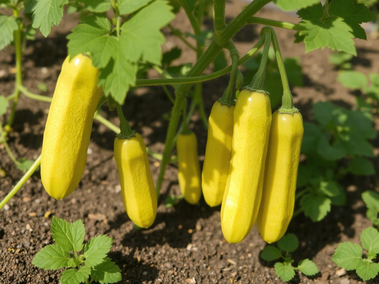 A banán uborka meleg helyet és rendszeres öntözést igényel.