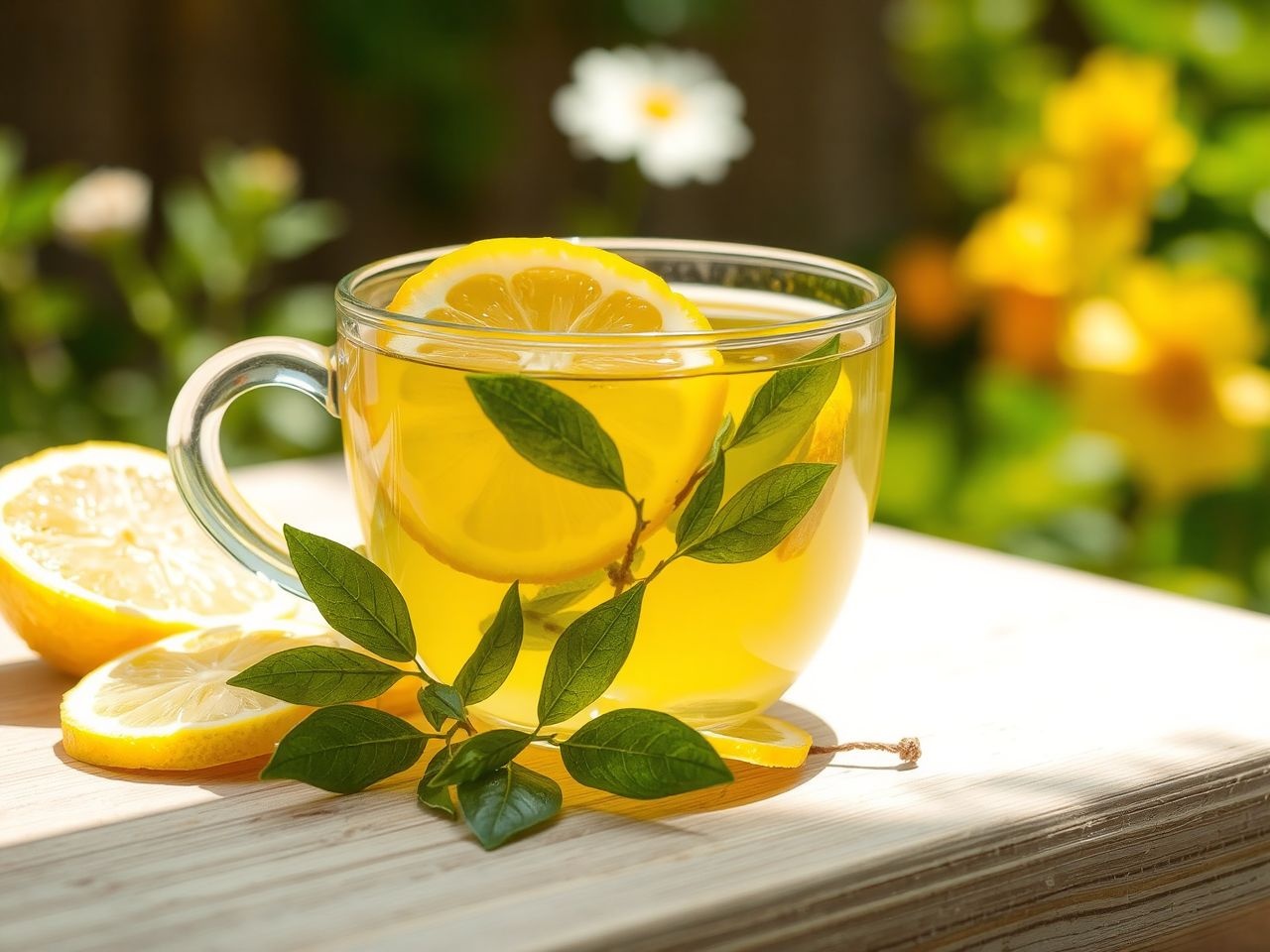 A citromtea természetes immunerősítőként frissíti a nyári napokat.