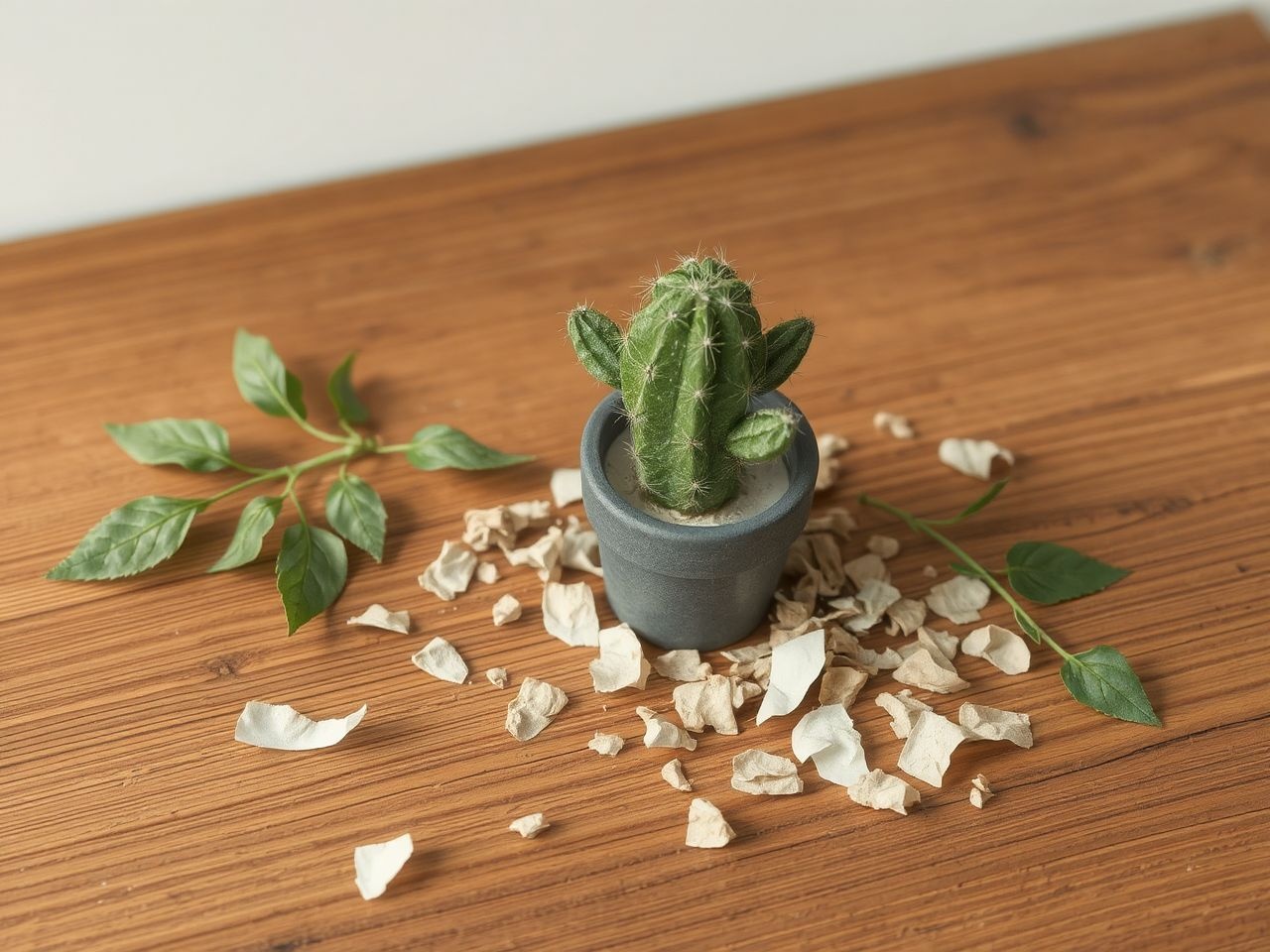 A műkaktusz alacsony vízfogyasztása környezeti előnyt jelent.