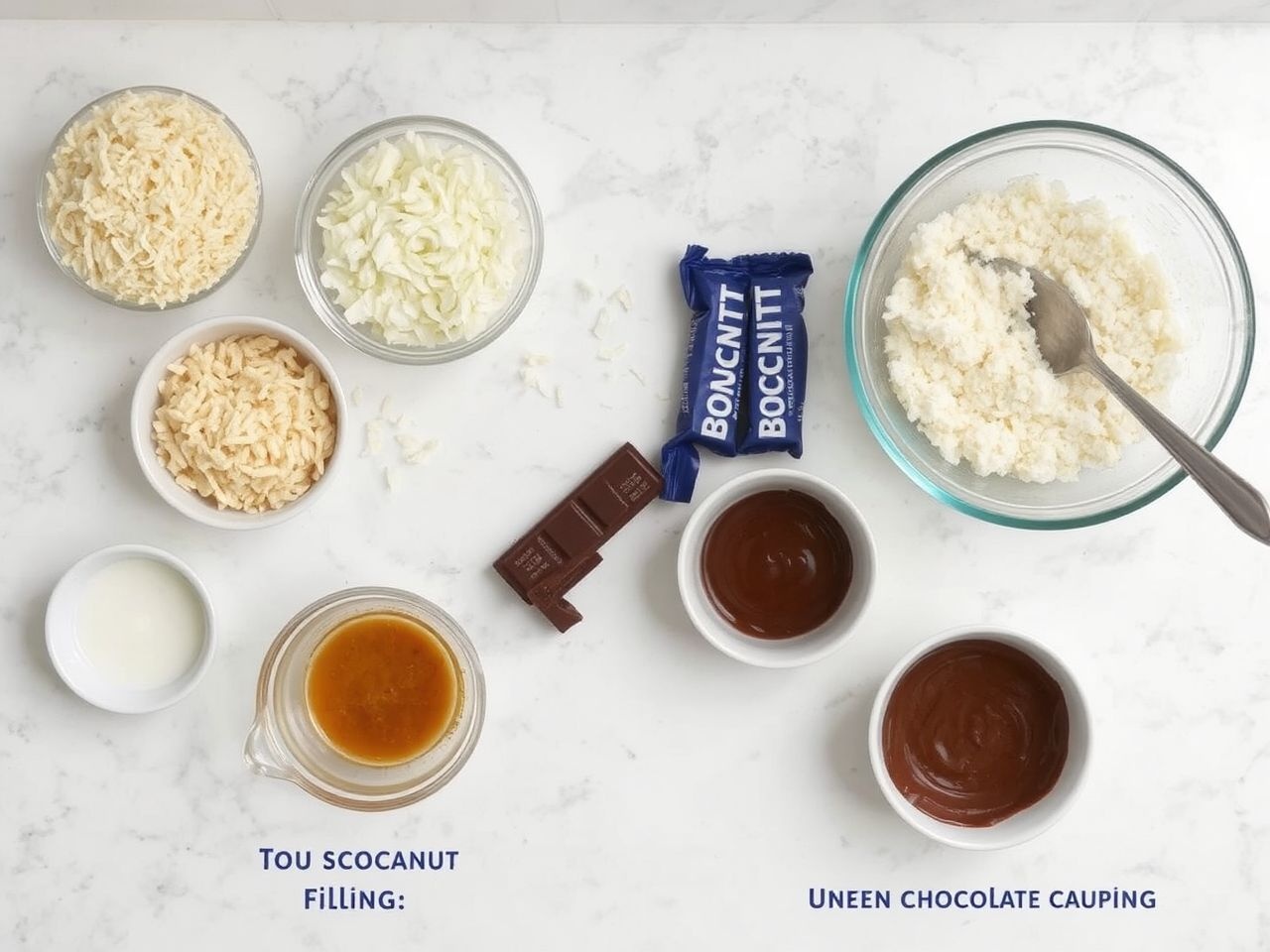 Kerüld a túl kemény tölteléket a tökéletes Bounty golyóhoz!