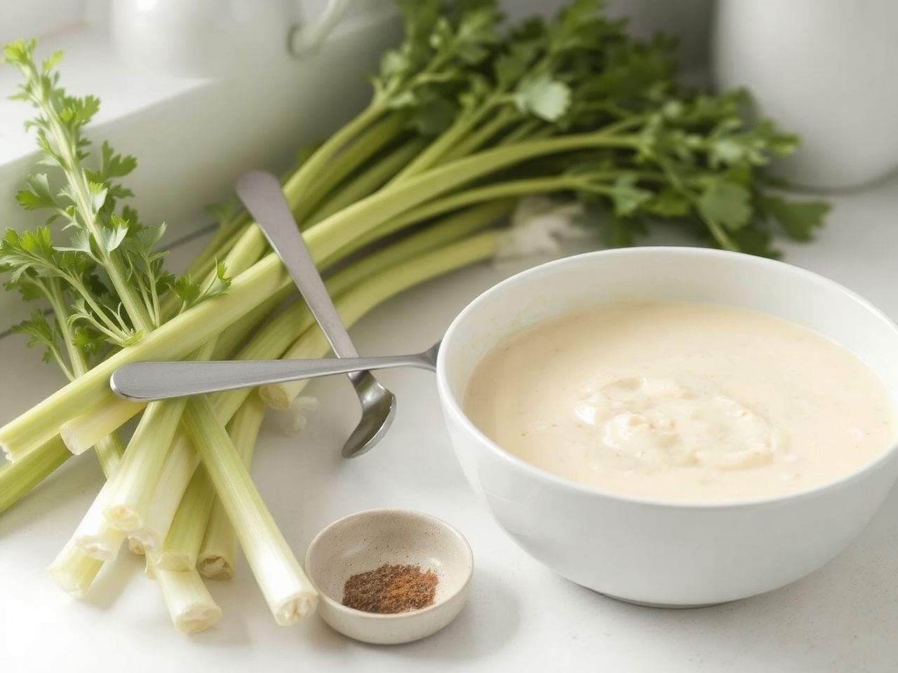 A túlzásba vitt fűszerezés elnyomhatja a zeller friss ízét.